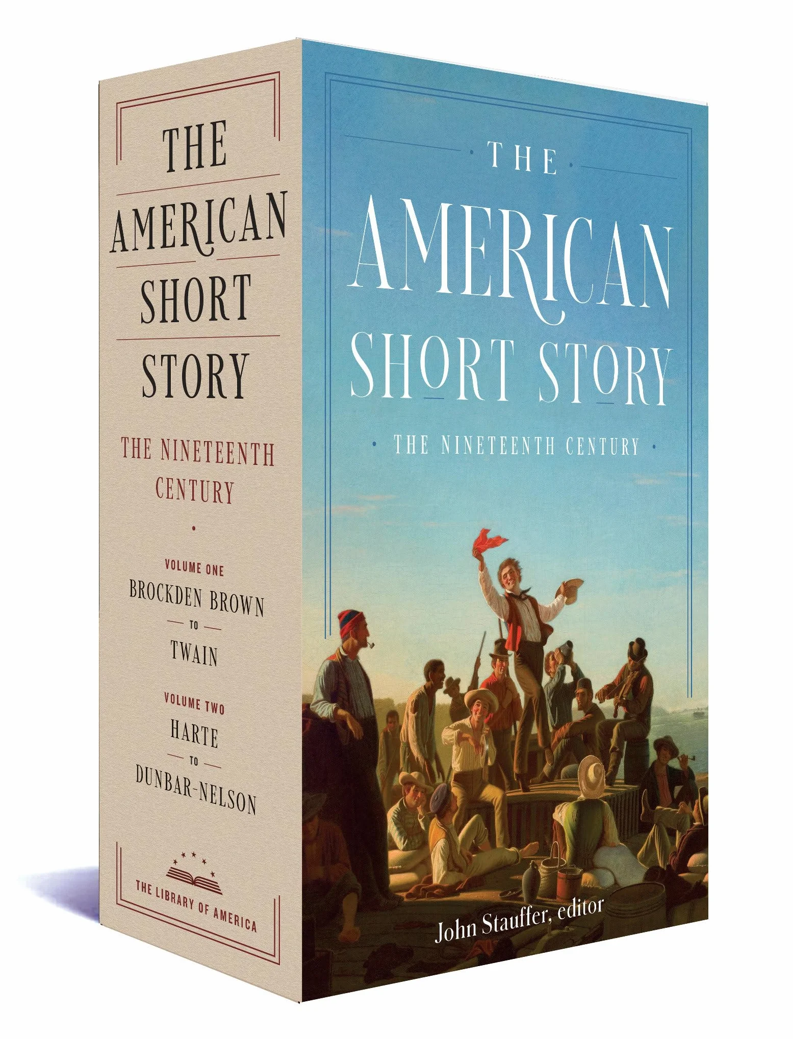 Library of America: The American Short Story: The Nineteenth Century Boxed Set 1-2
