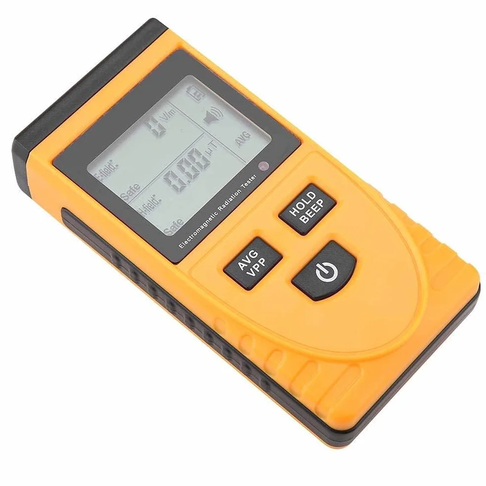 GM3120 Tester blokady danych EMF z profesjonalnym cyfrowym detektorem promieniowania elektromagnetycznego dźwiękiem i alarmem świetlnym