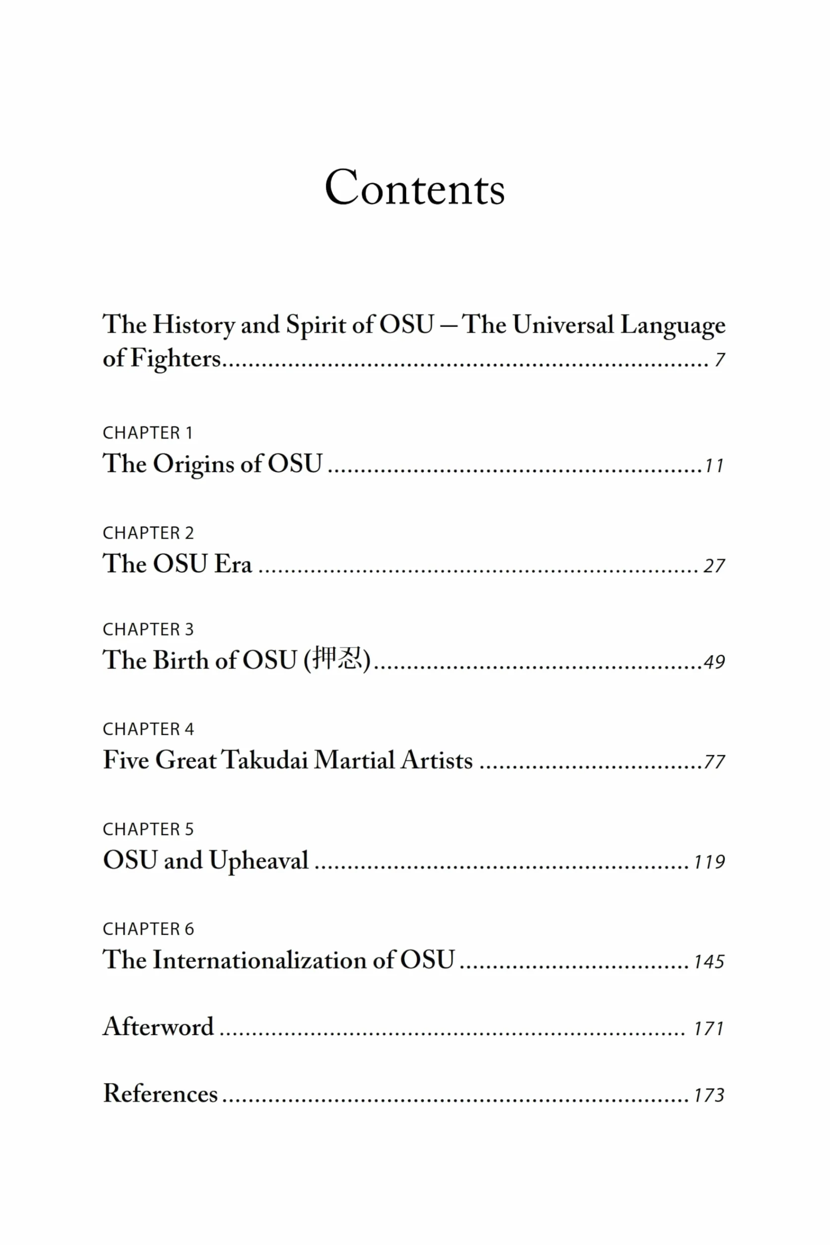 Karate's Universal Codeword: The Mysterious Origins, Meaning and Usage of the Word Osu in the Martial Arts