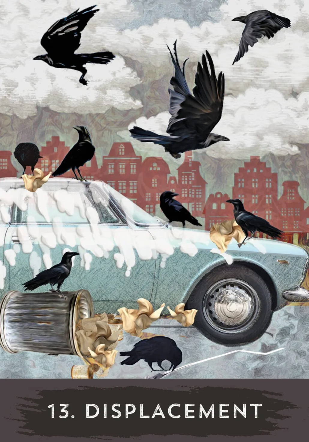 Urban Crow Oracle: 54-Card Deck and Guidebook