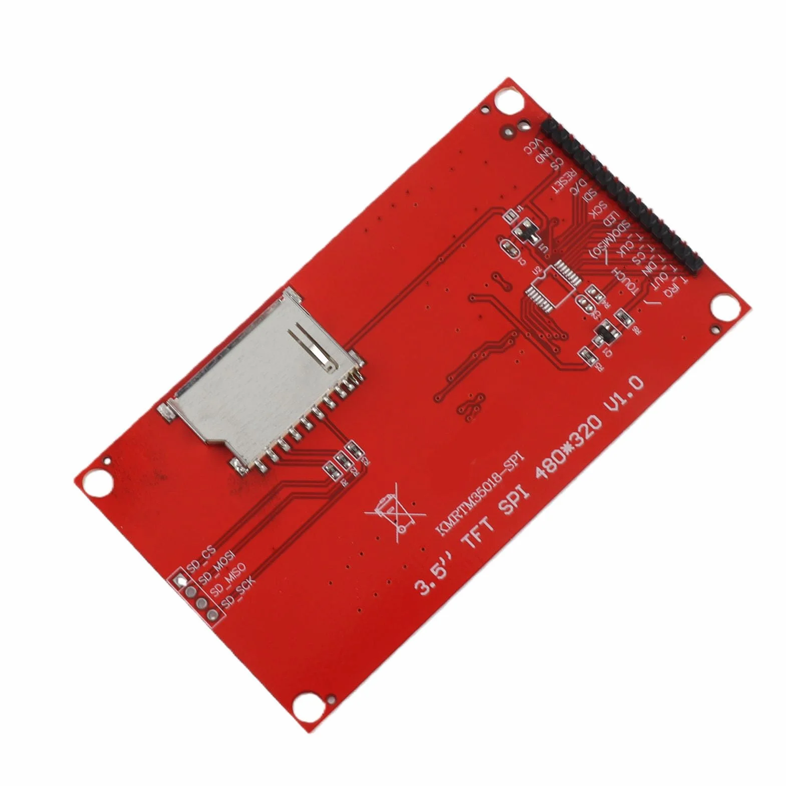 Mały moduł Ekranu LCD TFT 3,5 Cala SPI Serial 480 X 320 ILI9488 HD do Akcesoriów Elektronicznych - Wygodny i Wydajny