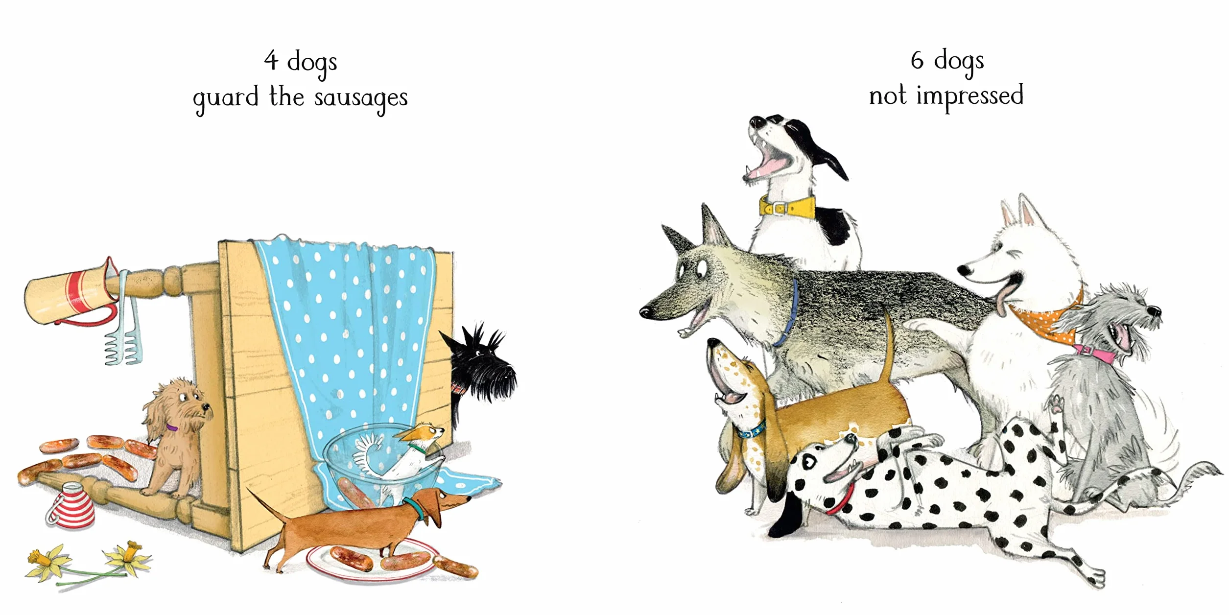 10 Dogs: A Funny Furry Counting Book