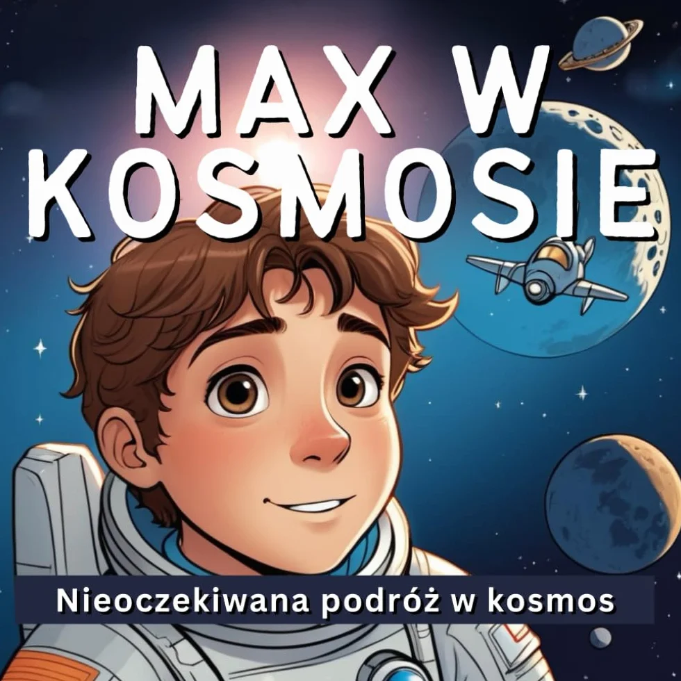 Max w kosmosie: Nieoczekiwana podróż w kosmos: Książka dla dzieci dla małych astronautów - książka na dobranoc dla dzieci w wieku od 3 lat