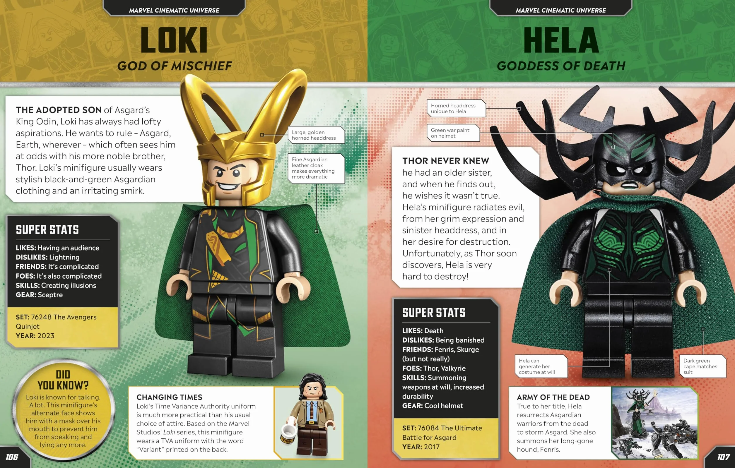 LEGO Marvel Character Encyclopedia z ekskluzywną minifigurką Kapitana Ameryki