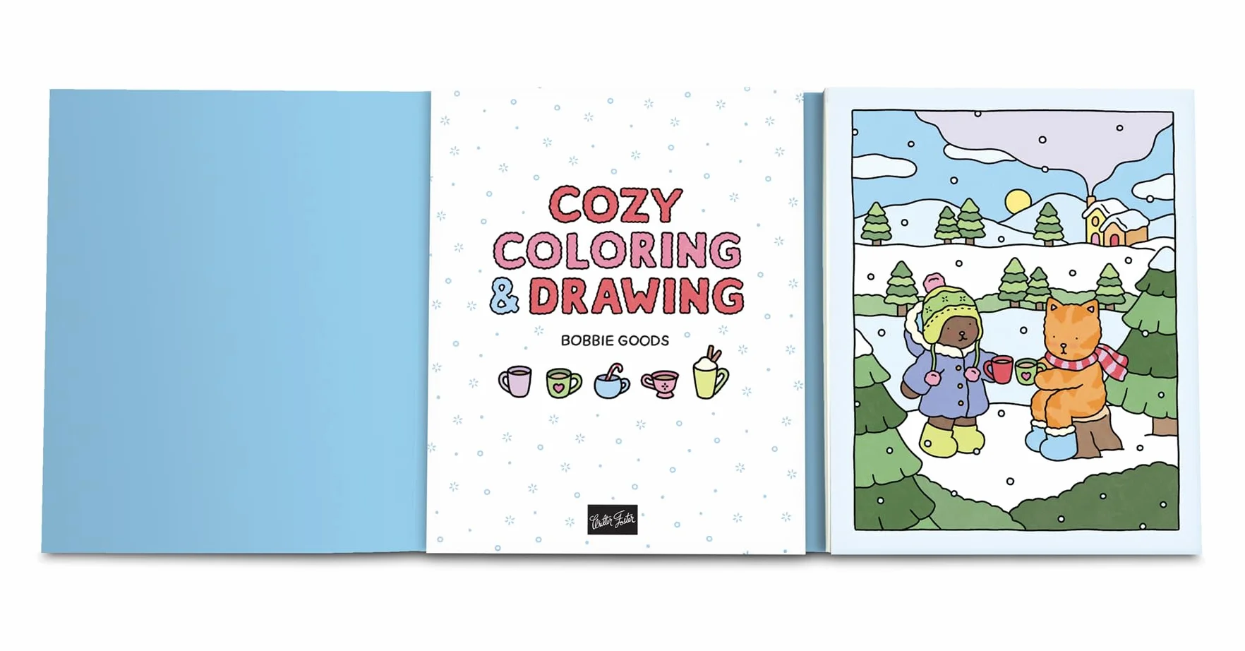 Bobbie Goods Cozy Coloring & Drawing: With a Bonus Coloring Pad