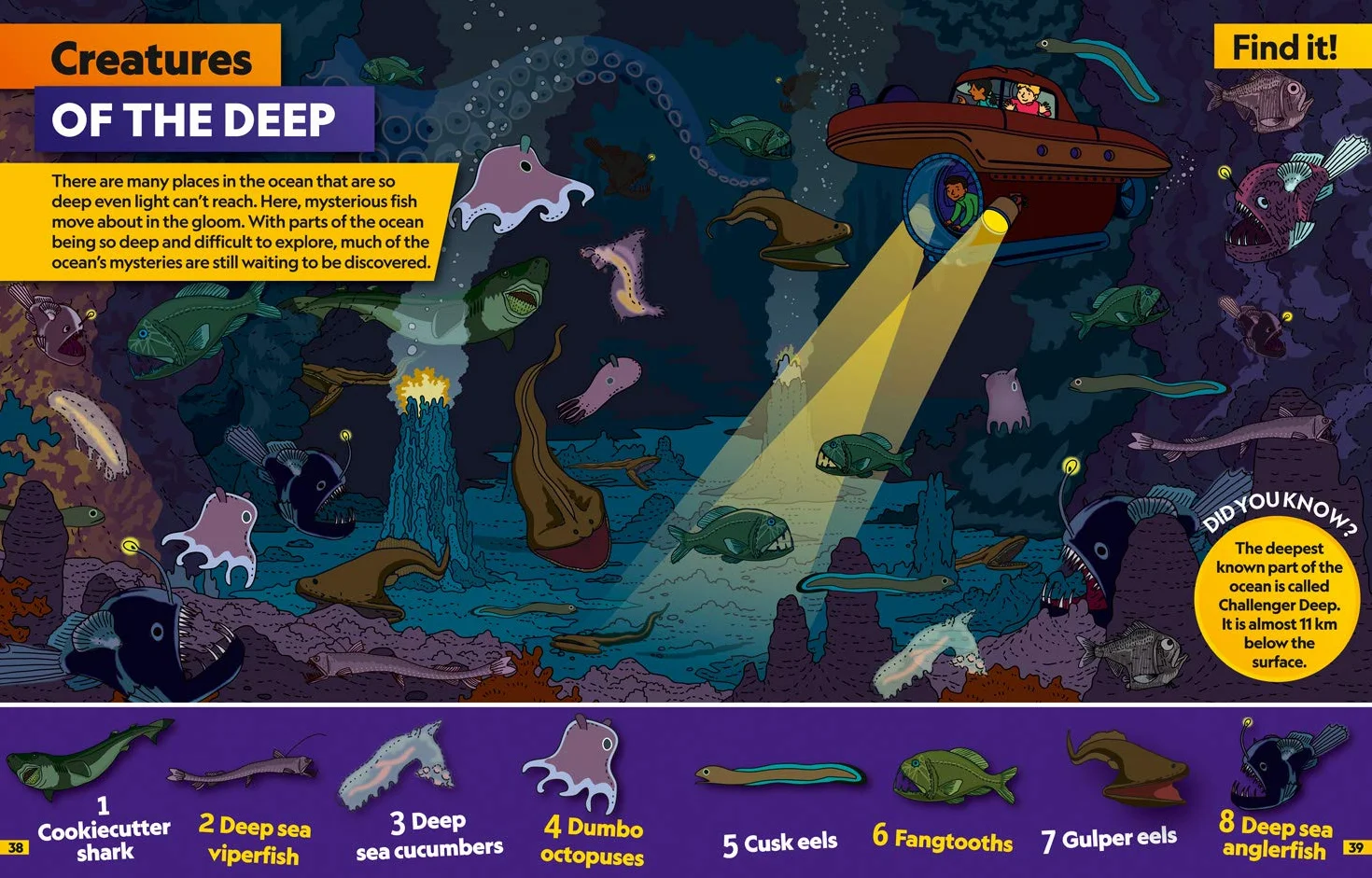 Oceans Find it! Explore it!: More than 250 things to find, facts and photos