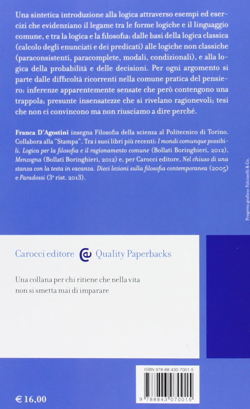 Logica in pratica: Esercizi per la filosofia e il ragionamento comune