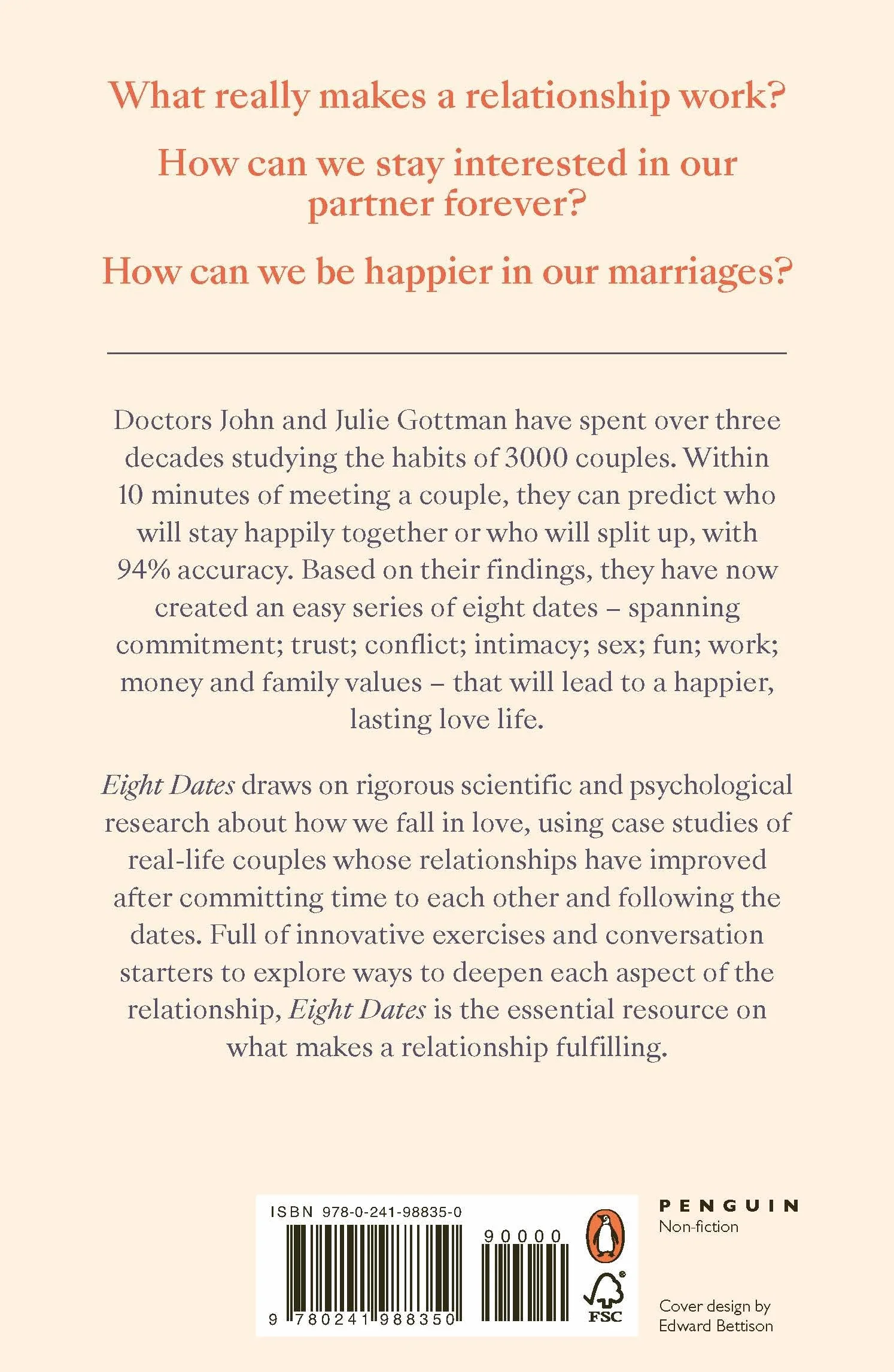 Eight Dates: Keep Your Relationship Happy, Thriving and Lasting