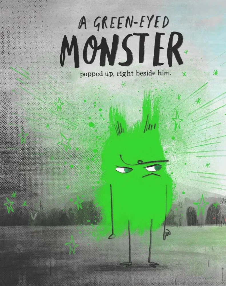 Milo's Monster: A Big Bright Feelings Book