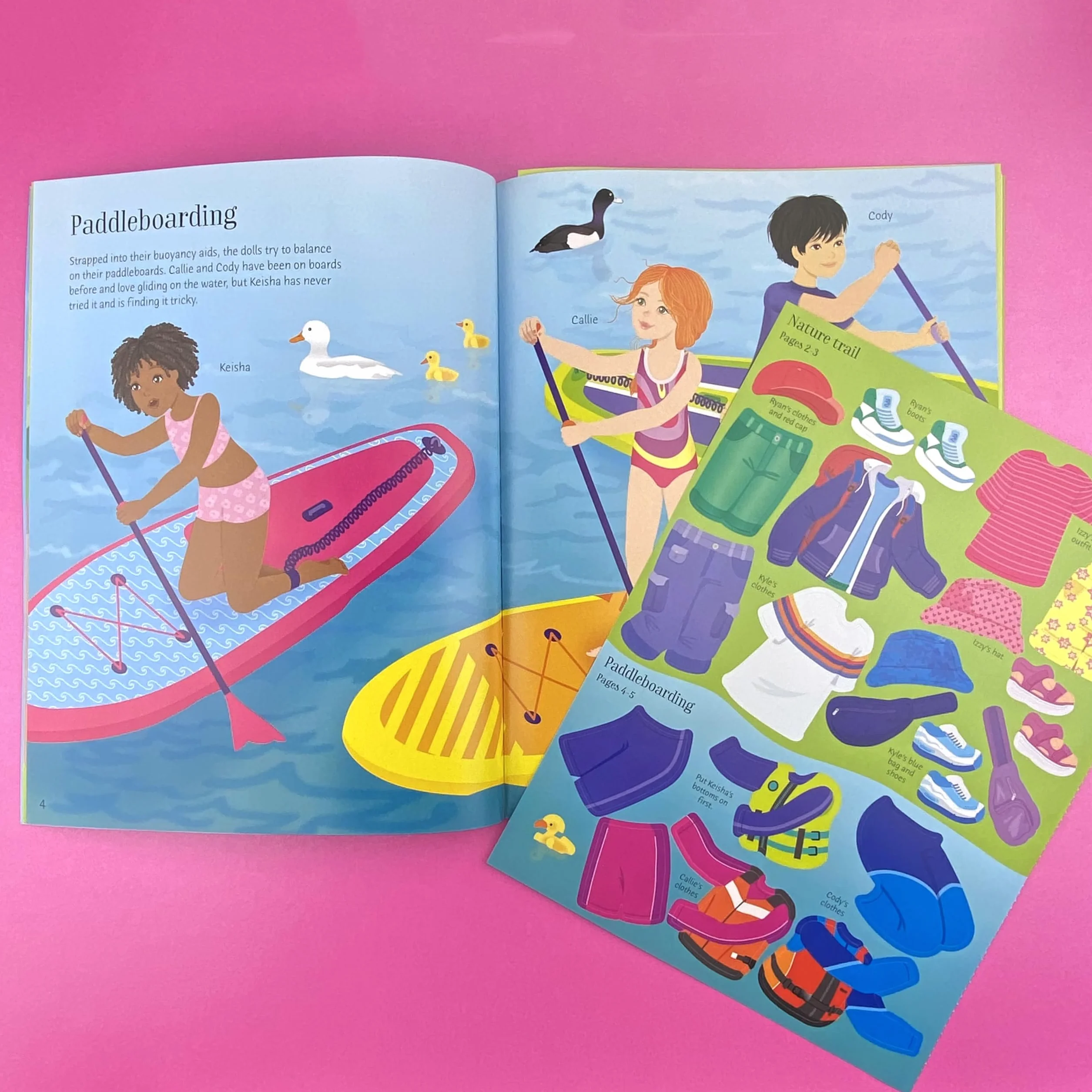 Sticker Dolly Dressing Summer Camp: 33