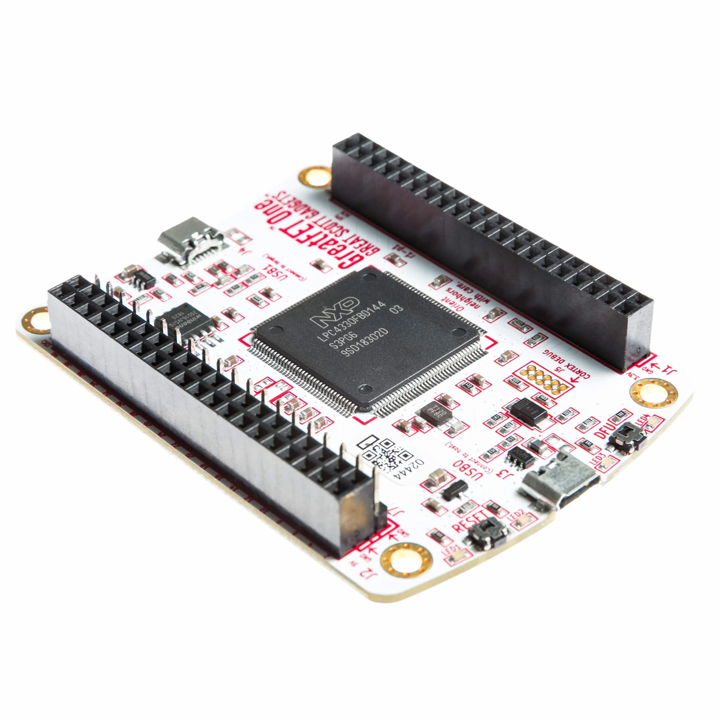 NooElec Great Scott Gadgets GreatFET One Bundle - Hi-Speed USB Peripheral, analizator logiki, debugger i płytka rozwojowa. Otwarty sprzęt. Zawiera GreatFET One, Wiggler, kabel i 120 przewodów