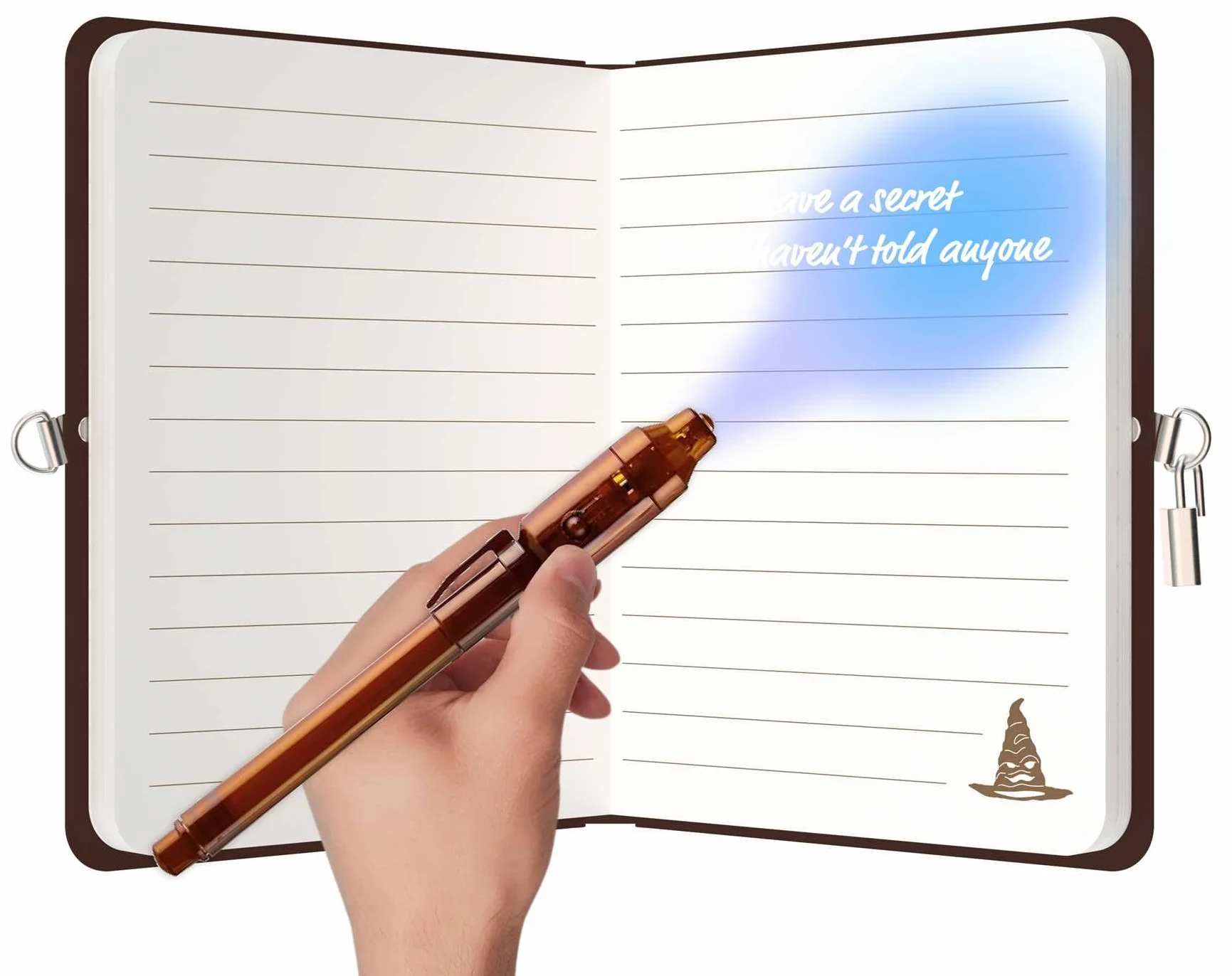 Harry Potter: Hogwarts Lock & Key Diary: Lock & Key Diary with Invisible Ink Pen