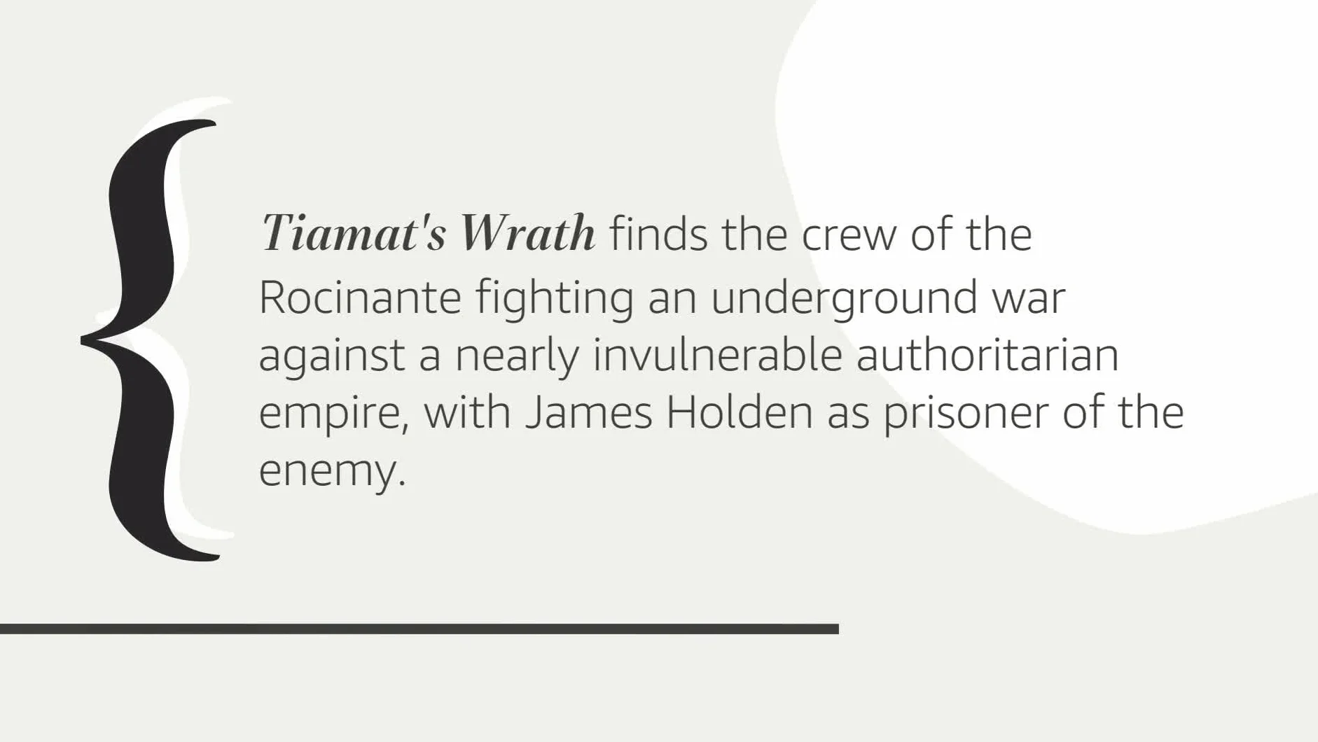 Tiamats Wrath: Book 8 of the Expanse (now a Prime Original series)