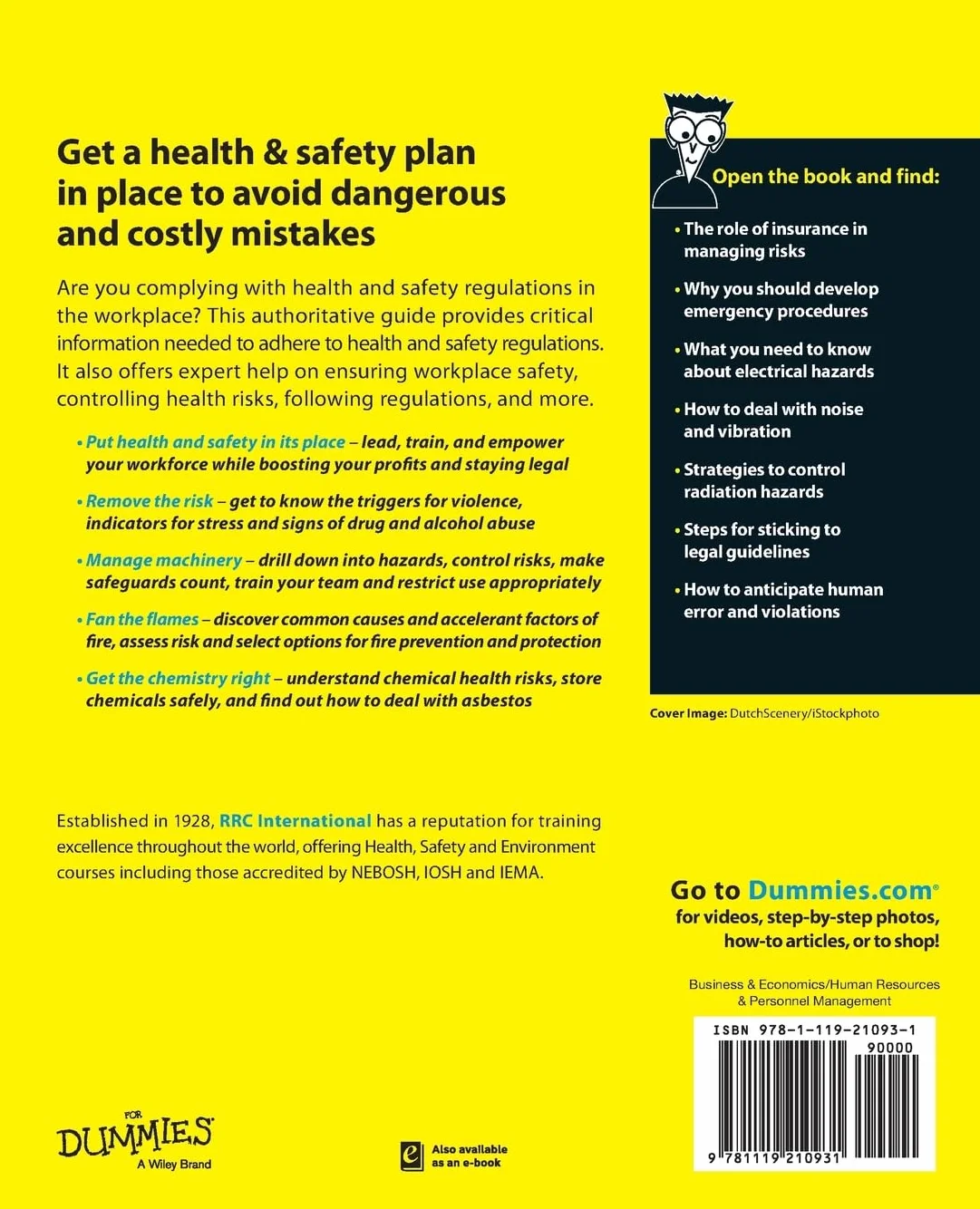 Health and Safety at Work for Dummies UK Edition