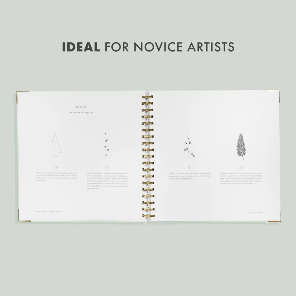 How To Draw Modern Florals: An Introduction To The Art of Flowers, Cacti, and More