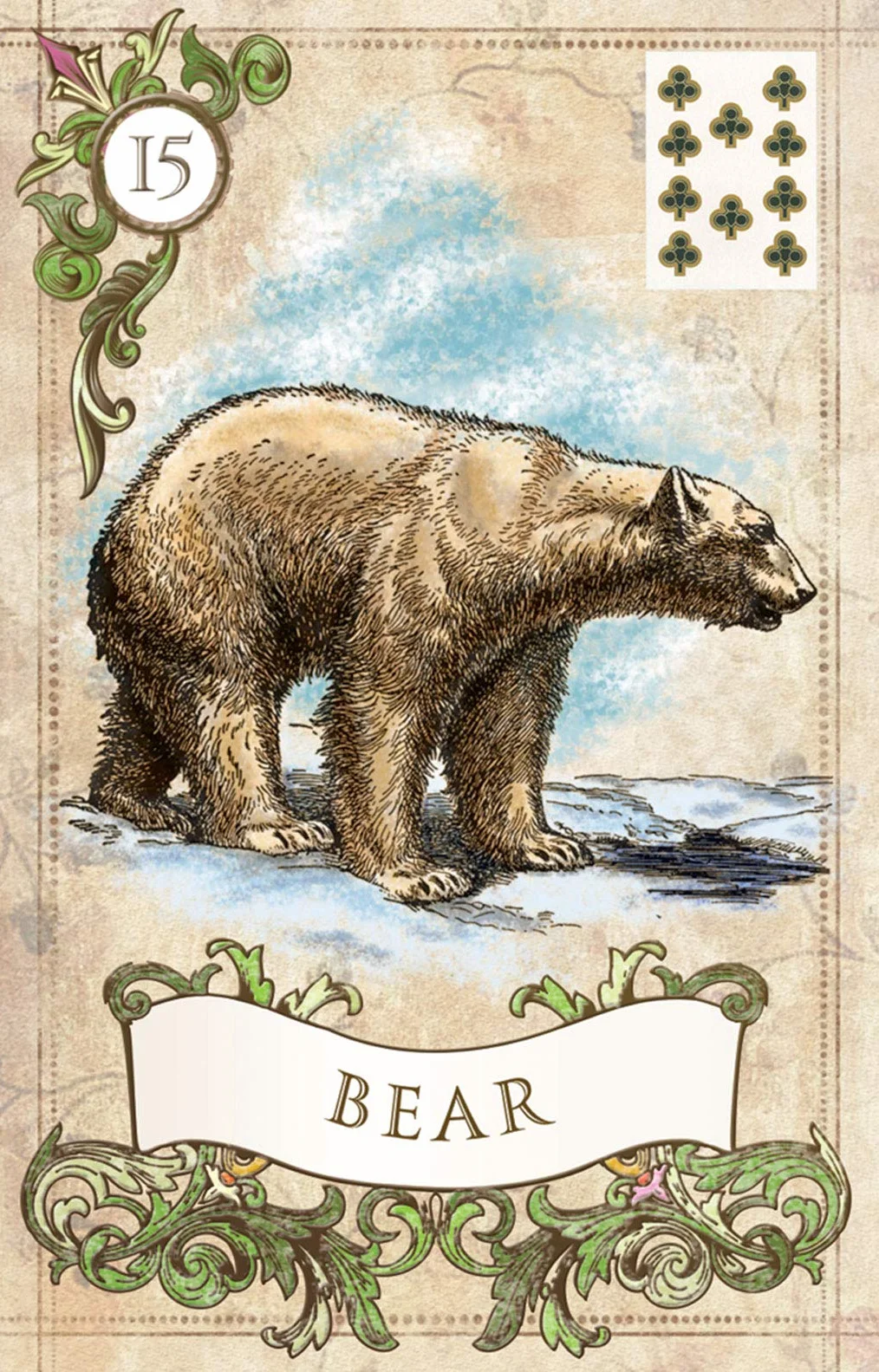 Old Style Lenormand Fortune-Telling Cards