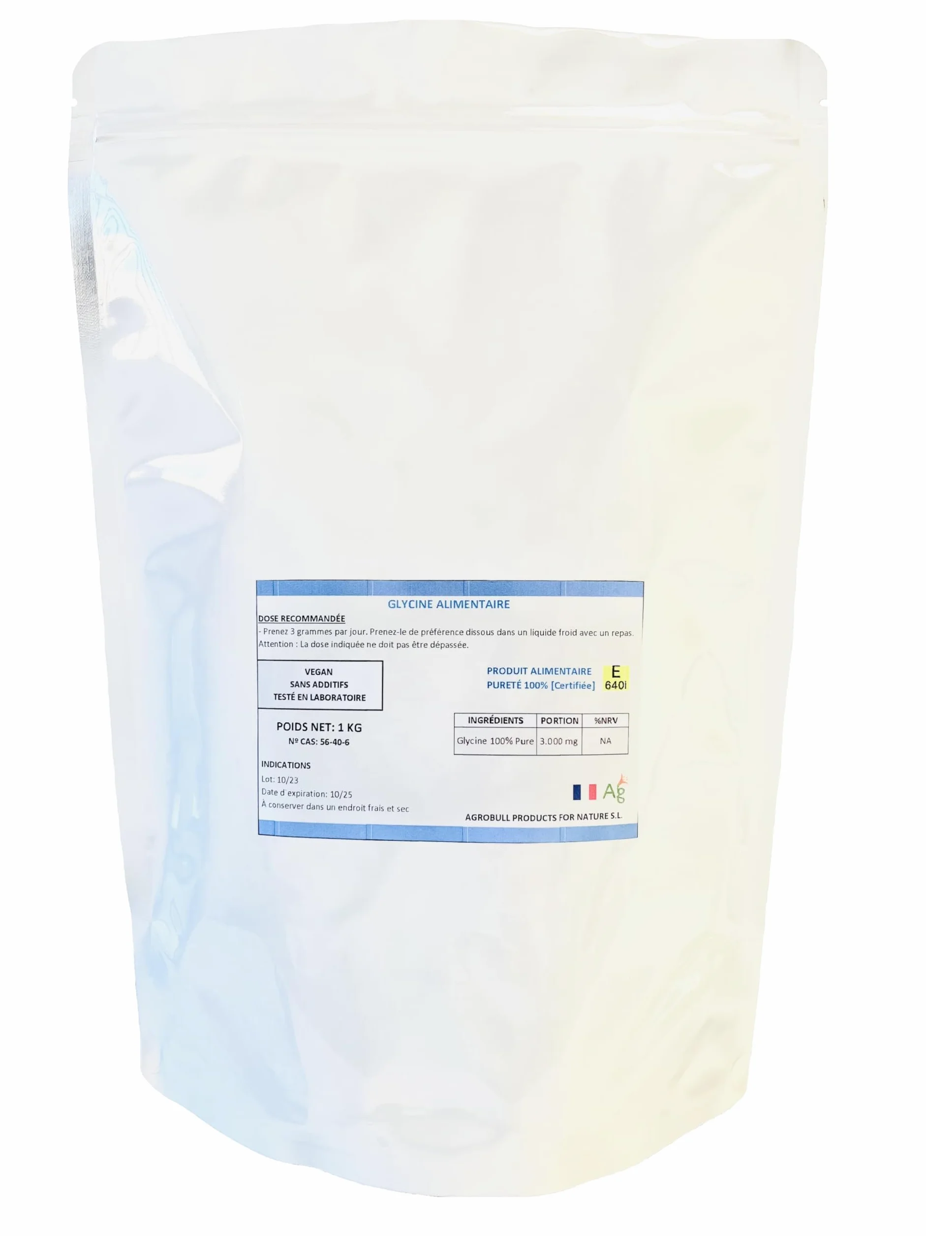 Czysta glicyna w proszku 1 kg