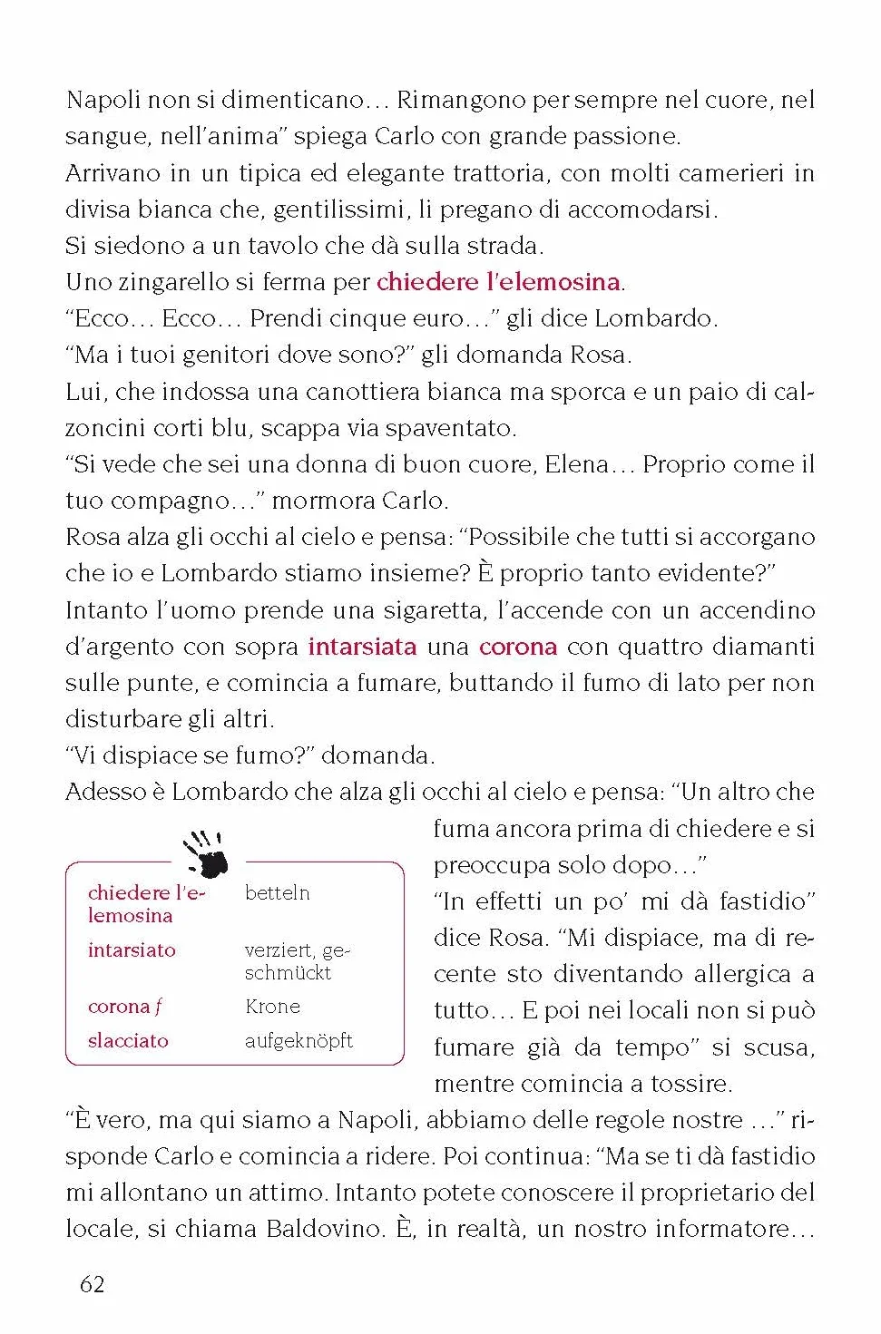 Caccia alla camorra Italienisch B2