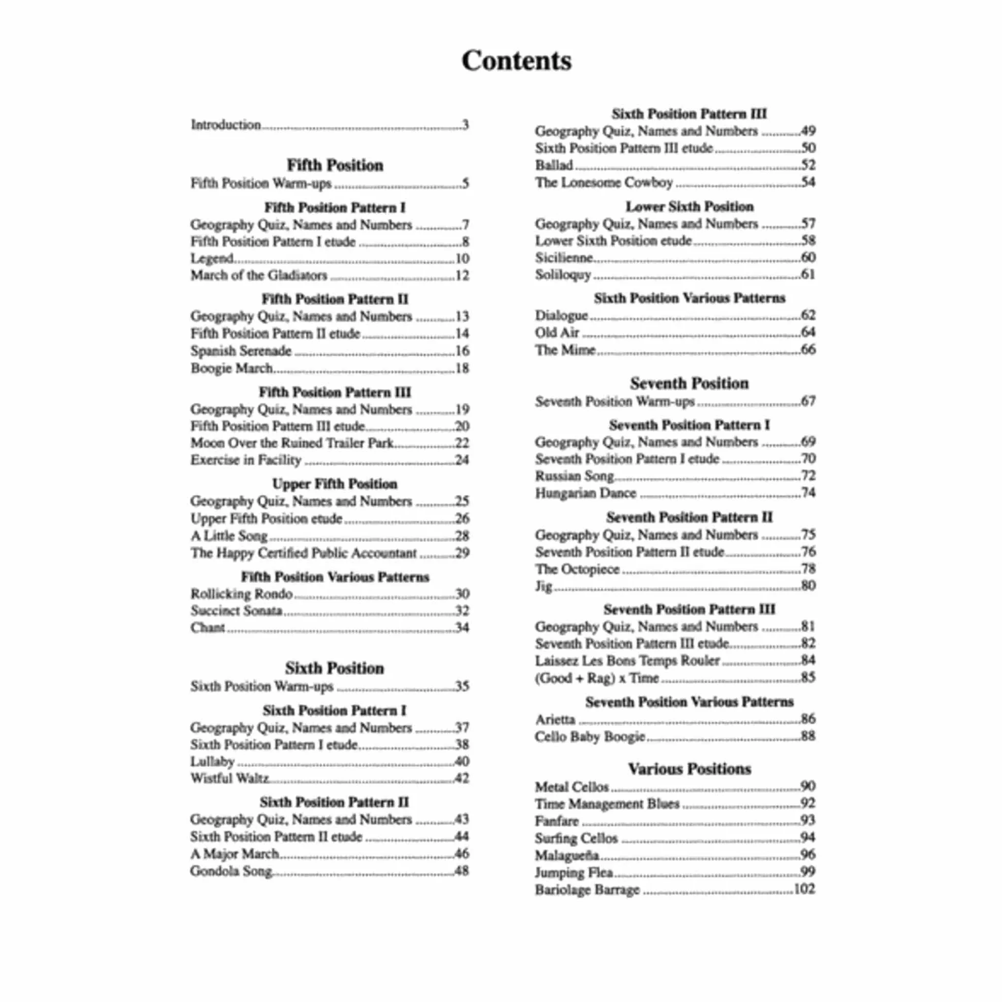 Cello Position Pieces Book 2