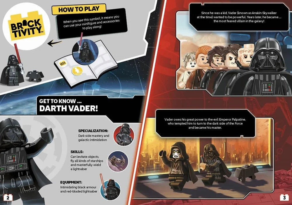 LEGO® Star Wars™: The Dark Lord (with Darth Vader minifigure, lightsaber and exclusive mouse droid mini-build)
