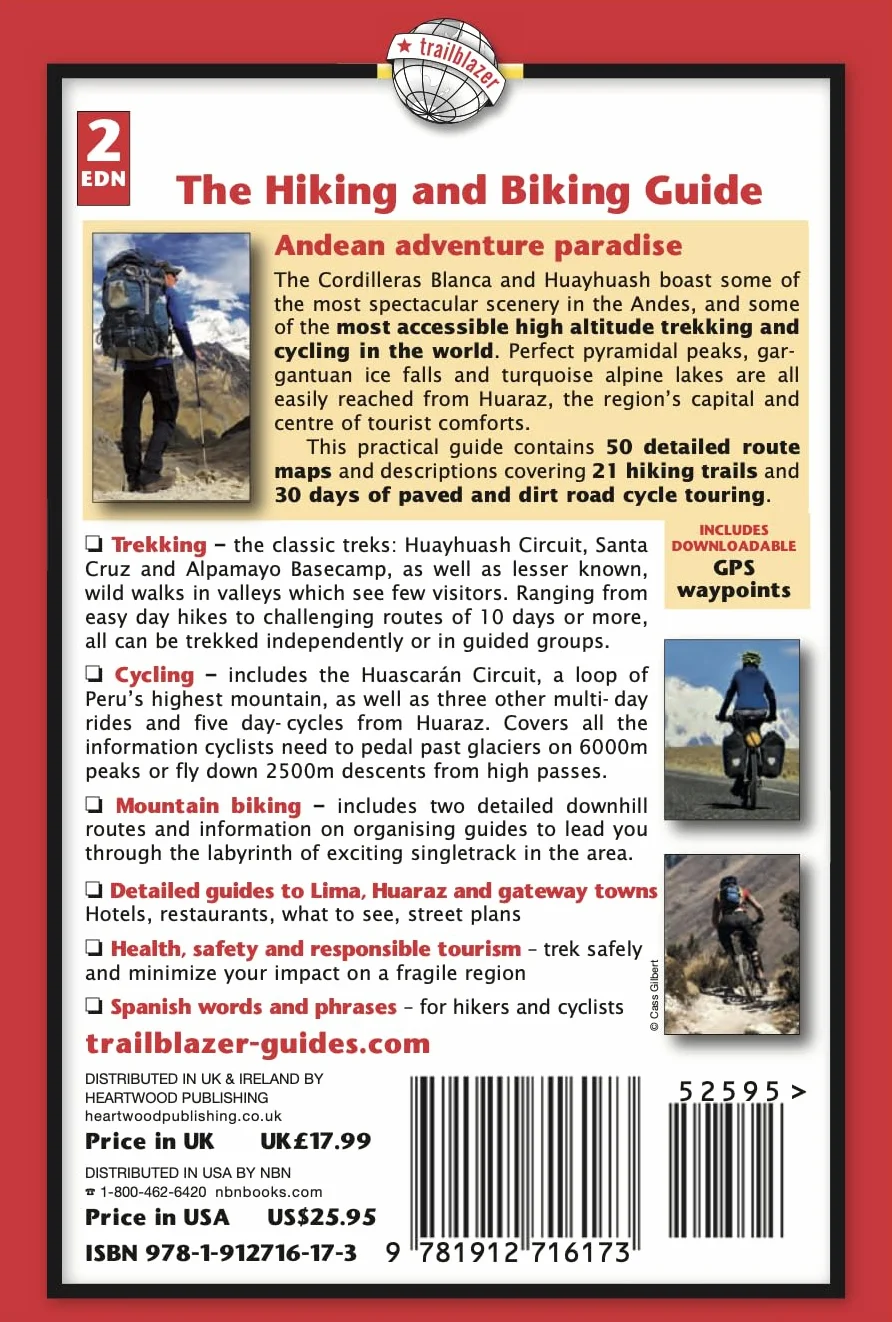 Peru's cordilleras blanca and huayhuash: The Hiking & Biking Guide