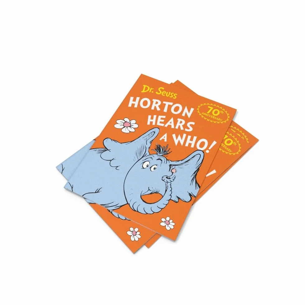 Horton Hears a Who 70th Anniversary Edition Dr. Seuss Bestselling Tale of Friendship, Respect and Kindness