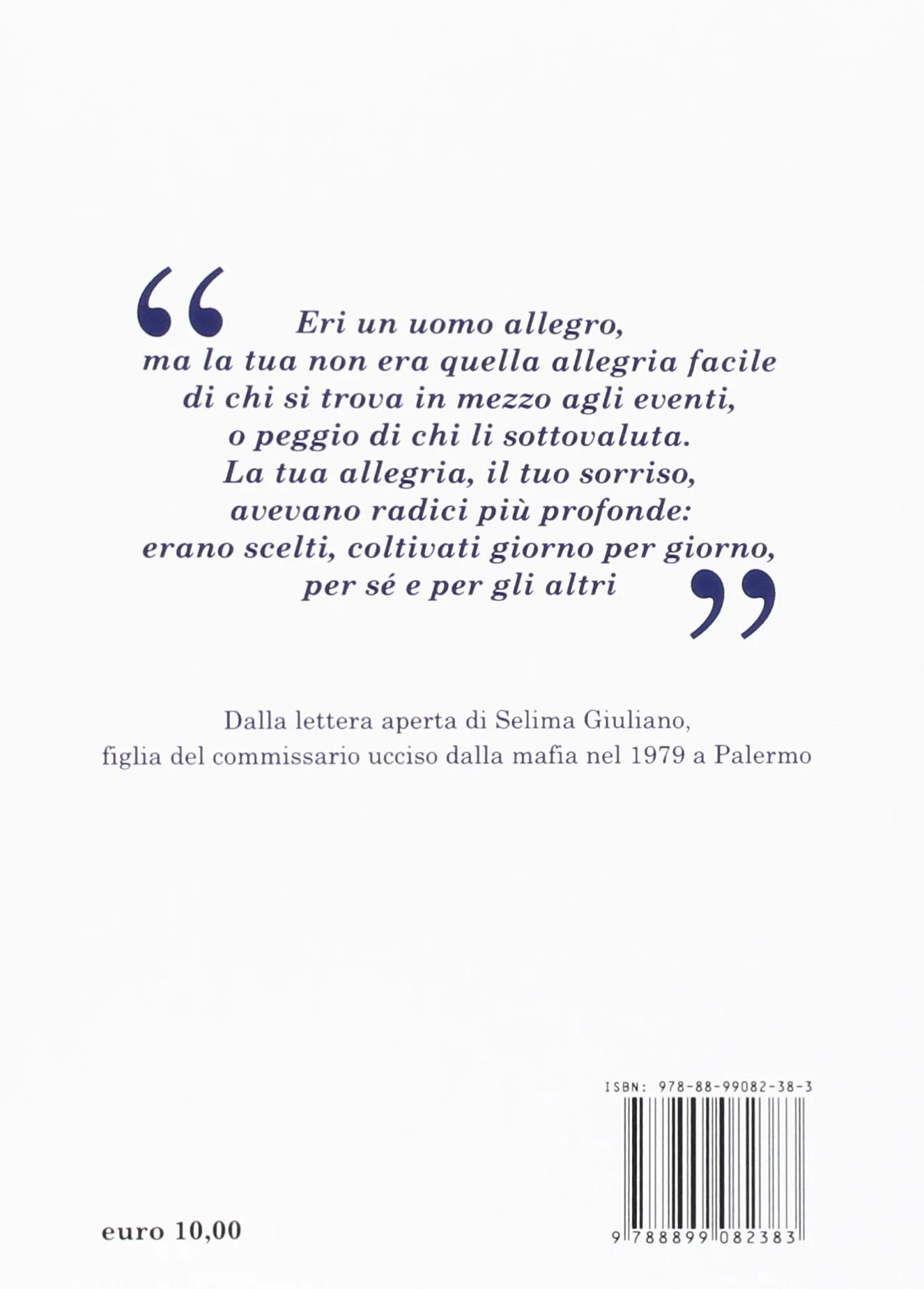 Raccontami l'ultima favola. Giorgio Boris Giuliano, commissario e cantastorie