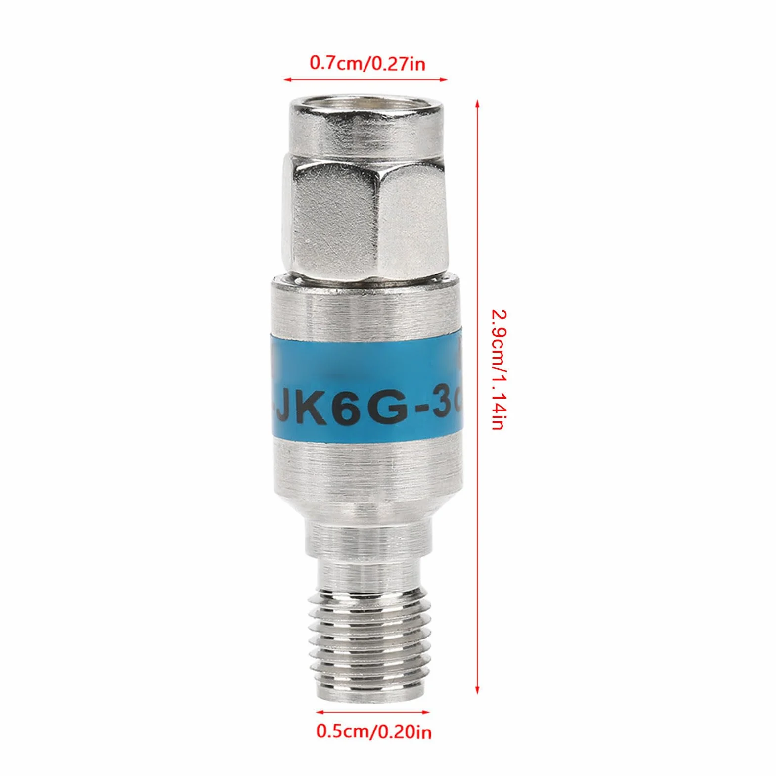 Headerbs Tłumik Koncentryczny SMA 2W 6GHz 50 Ohm Męski-Żeński 10dB