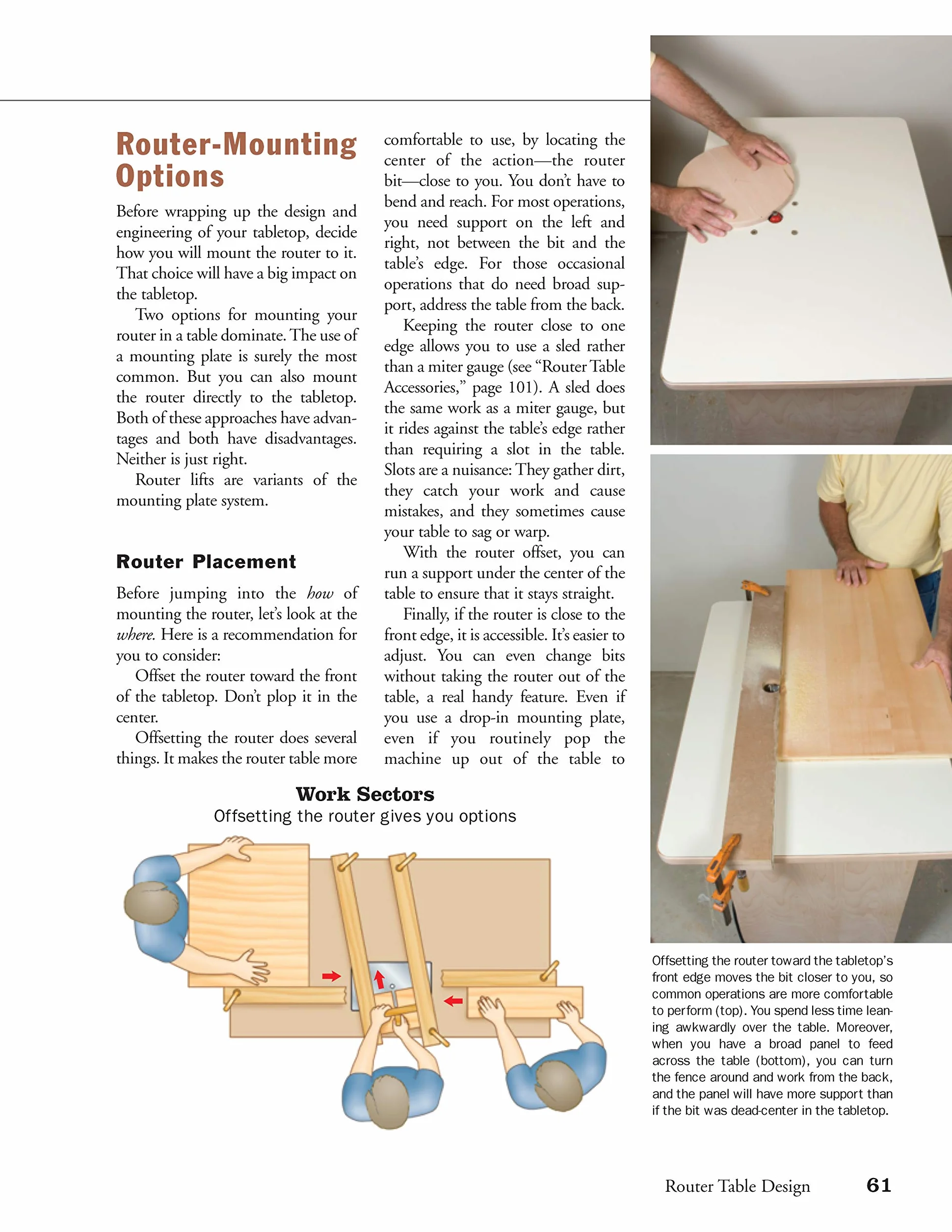 Woodworking with the Router: Professional Router Techniques and Jigs Any Woodworker Can Use