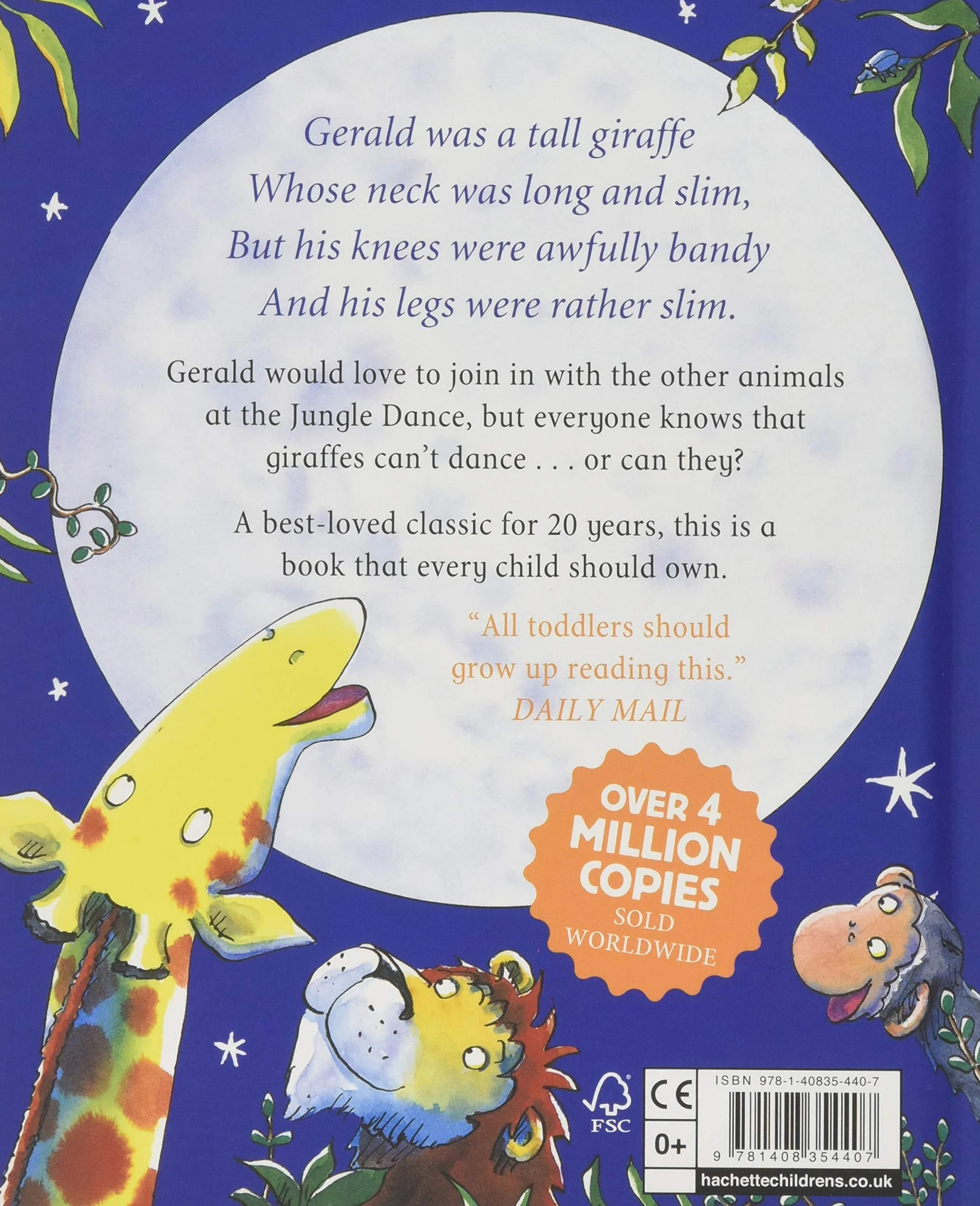 Giraffes Can't Dance Cased Board Book