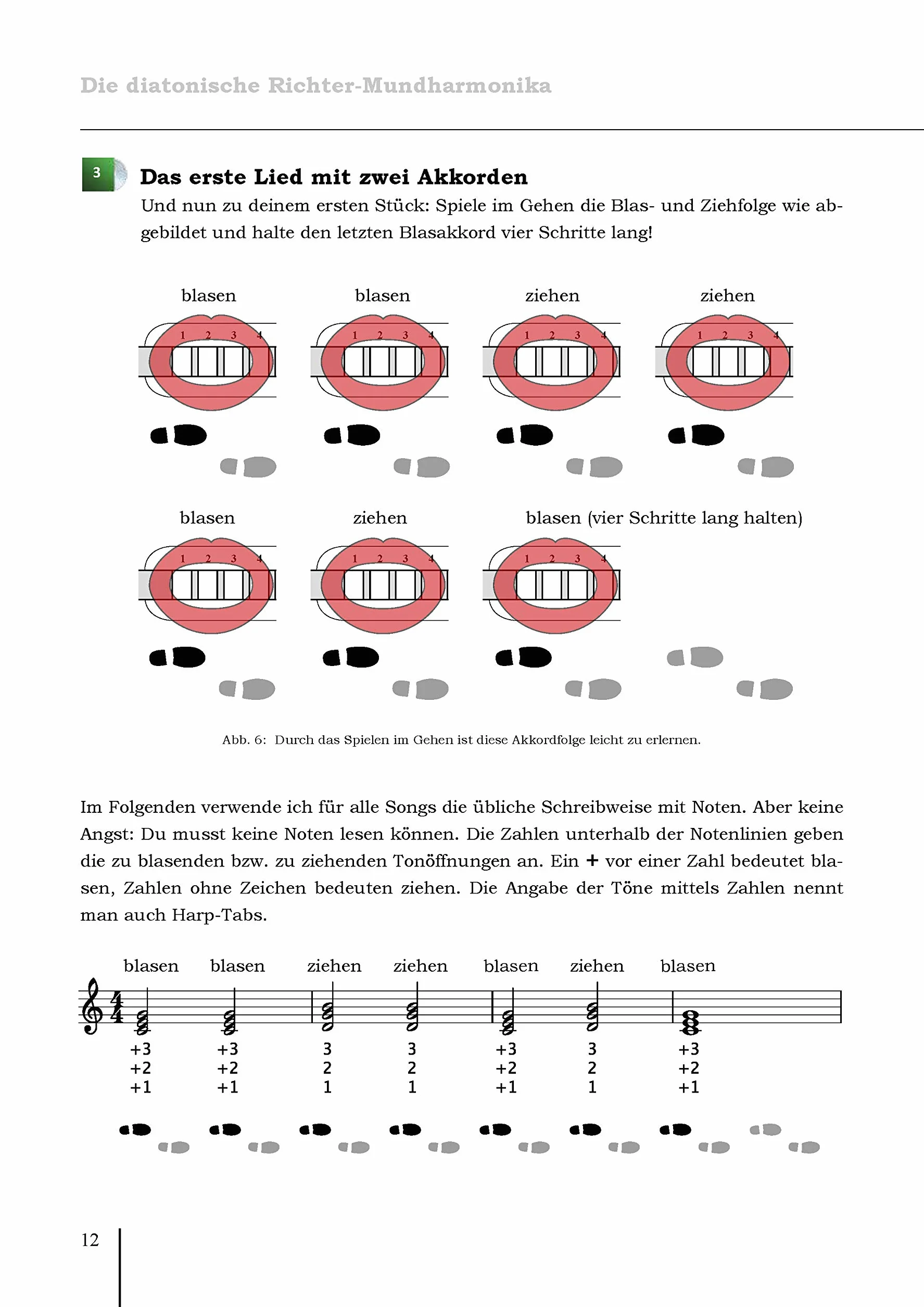 Mundharmonika für Anfänger: Mundharmonika für Anfänger: Spielanleitung und Liederbuch für diatonische Mundharmonika – Noten, Tabs sowie Hör- und Mitspielversionen via QR-Codes
