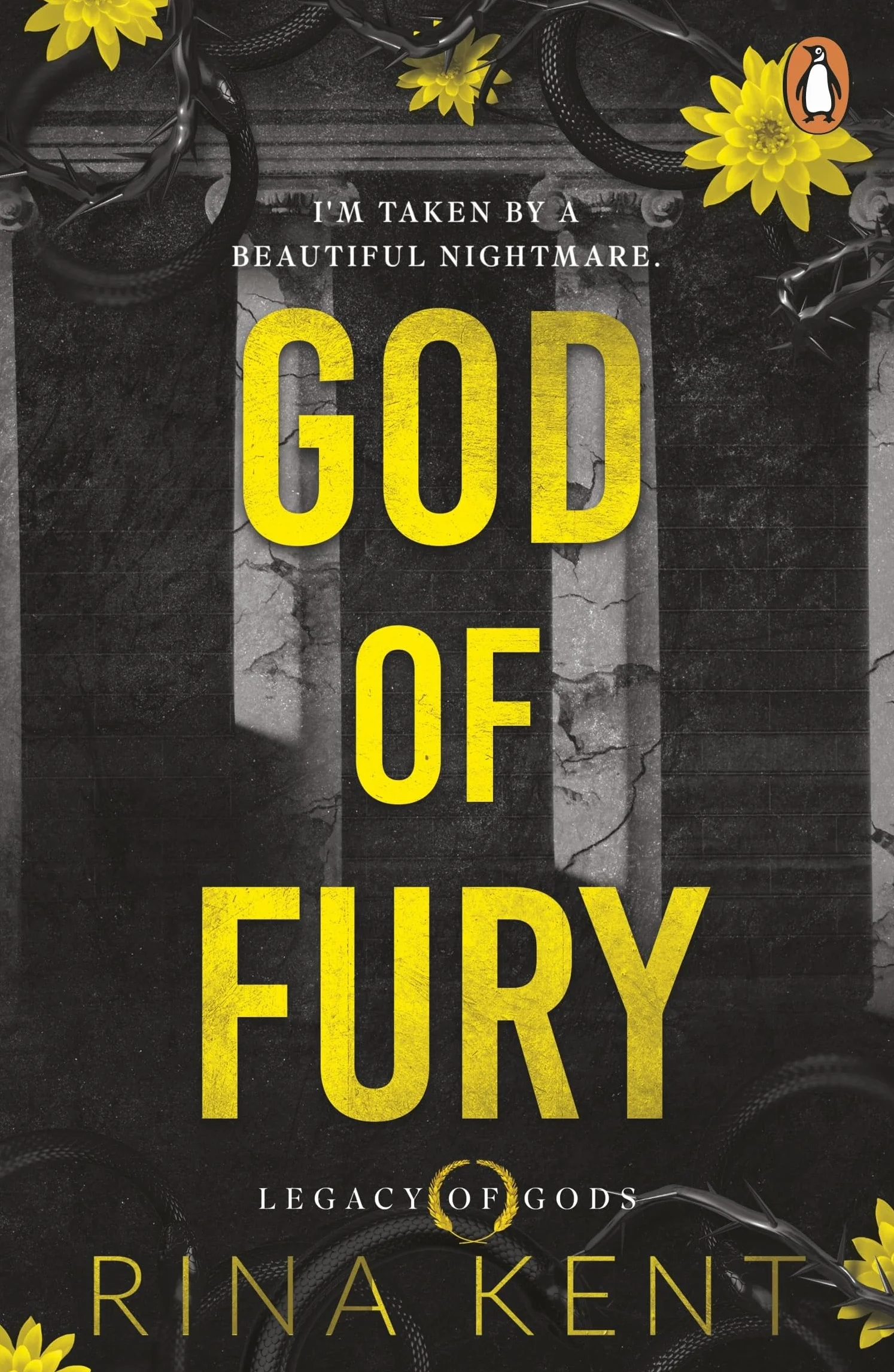 God of Fury: An addictive dark college romance from the New York Times bestselling author