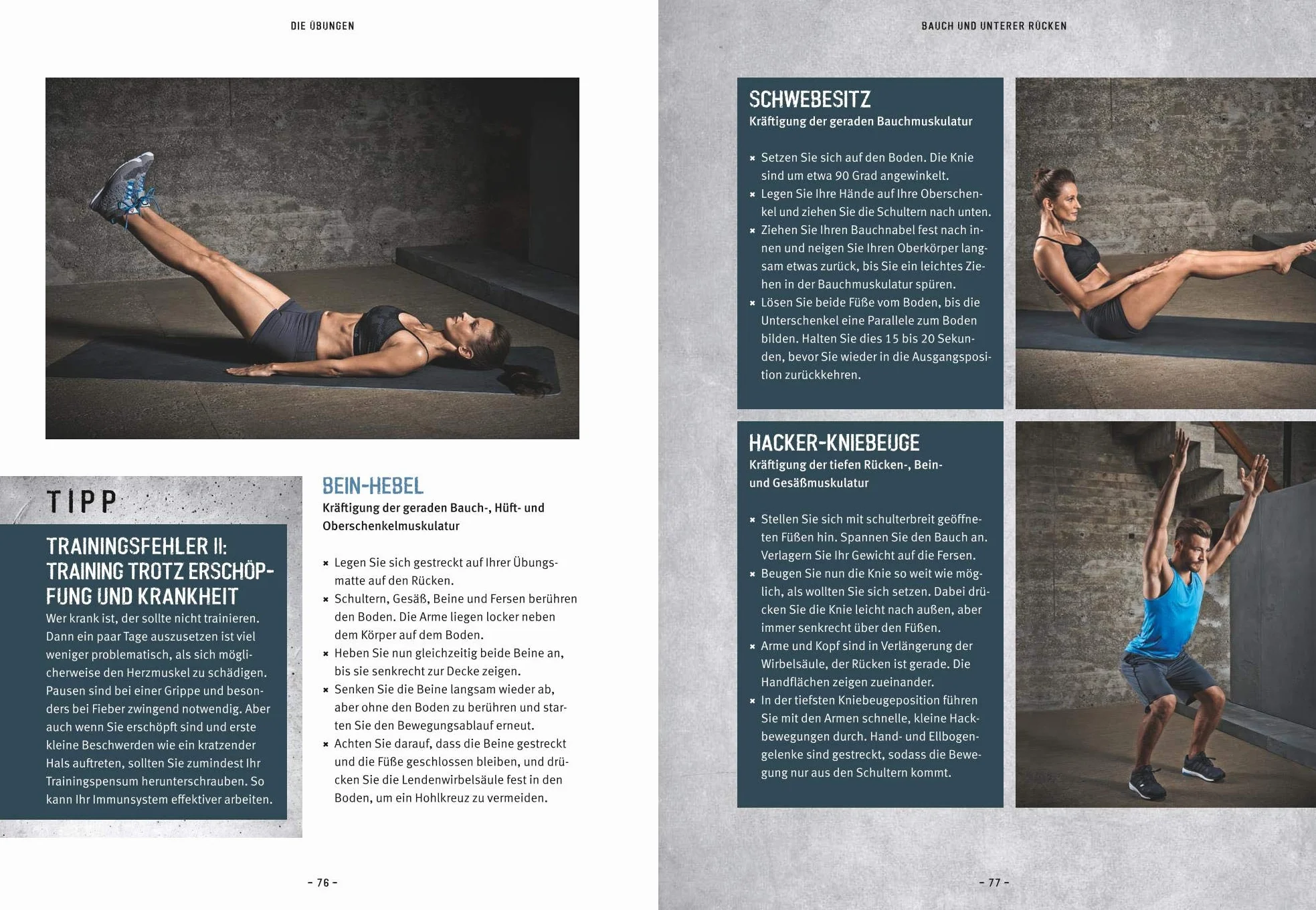 Das Muskel-Workout: 100 Übungen ohne Geräte
