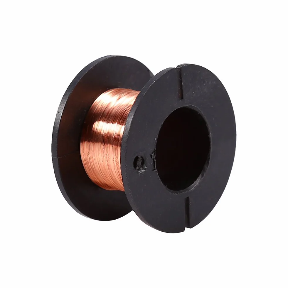 20 rolek / 10 rolek / 5 rolek drut miedziany emaliowany 0,1 mm magnetyczny zwijanie drut naprawczy 15 m do łączenia lub lutowania (10 rolek)