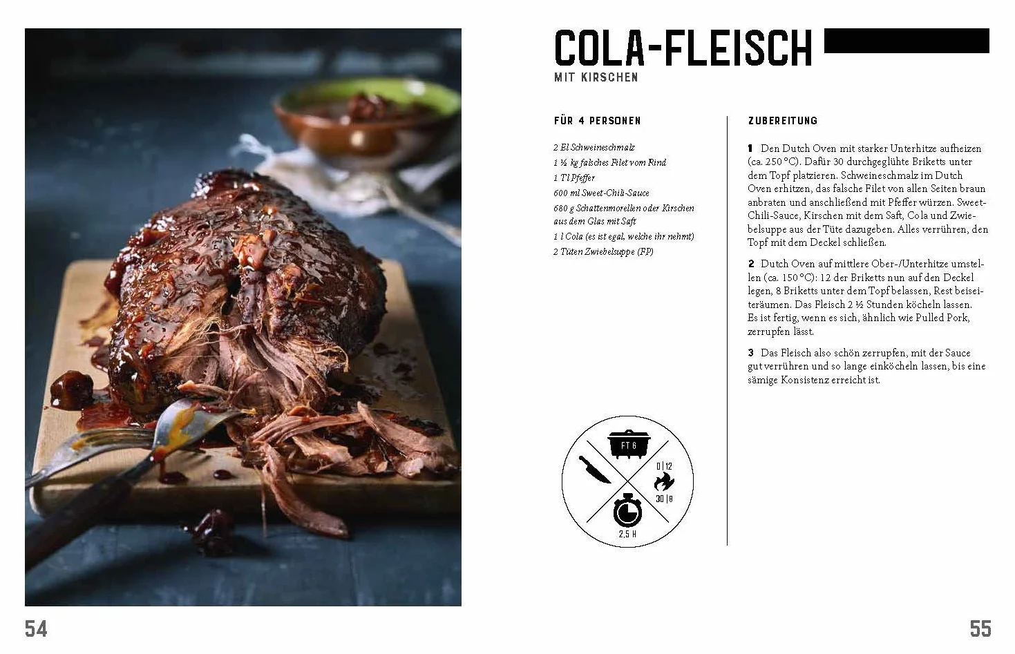 Sauerländer BBCrew Dutch Oven Kochbuch: Rezeptbuch mit Rezepteb, Tipps und heißen Kohlen I BBQ Grillen Outdoor Camping Feuertopf
