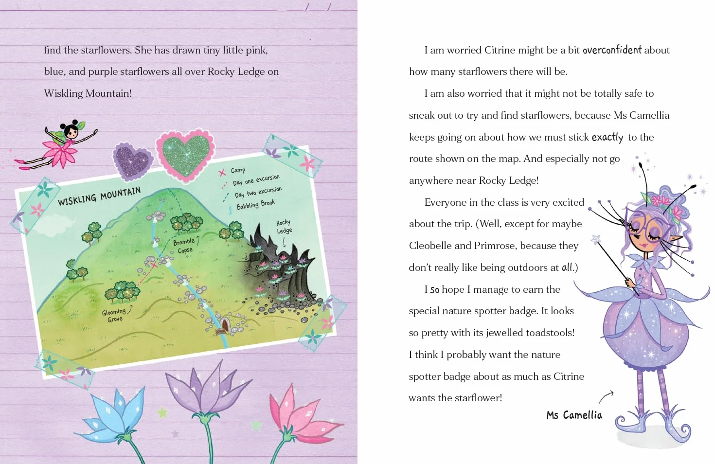 The Diary of Wiska Wildflower: The Crystal Cave: 2