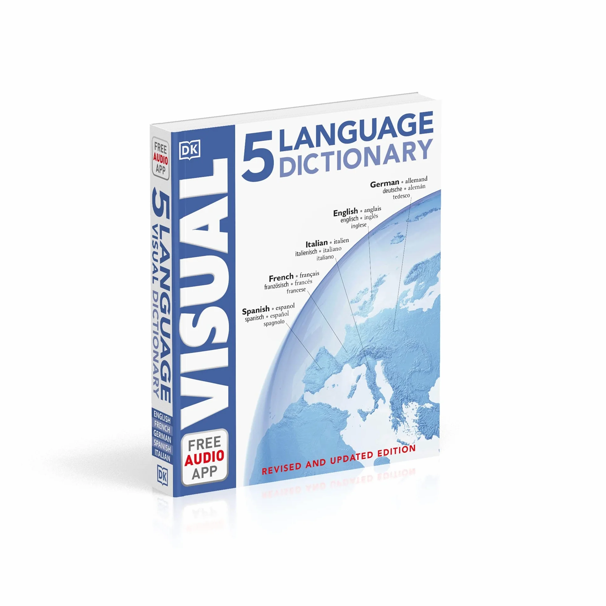 5 Language Visual Dictionary: 6,500 Illustrated Terms in English, French, German, Spanish, Italian