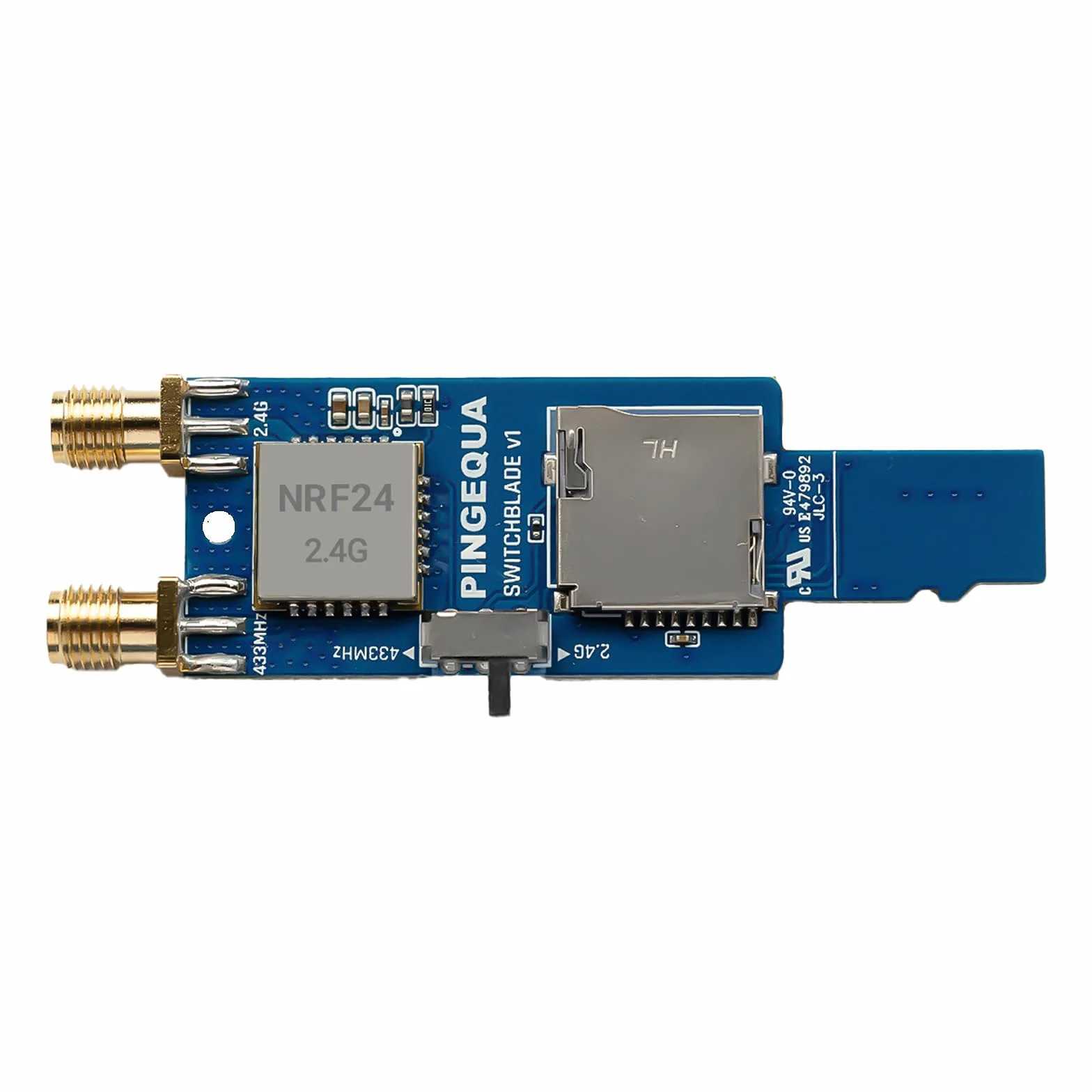 Karta M5Stack Cardputer RF 3 w 1, NRF24L01+ PA/LNA i CC1101 Sub-GHz Transceiver z gniazdem MicroSD - Moduł rozwoju Plug & Play IoT do analizy sygnału i szkolenia