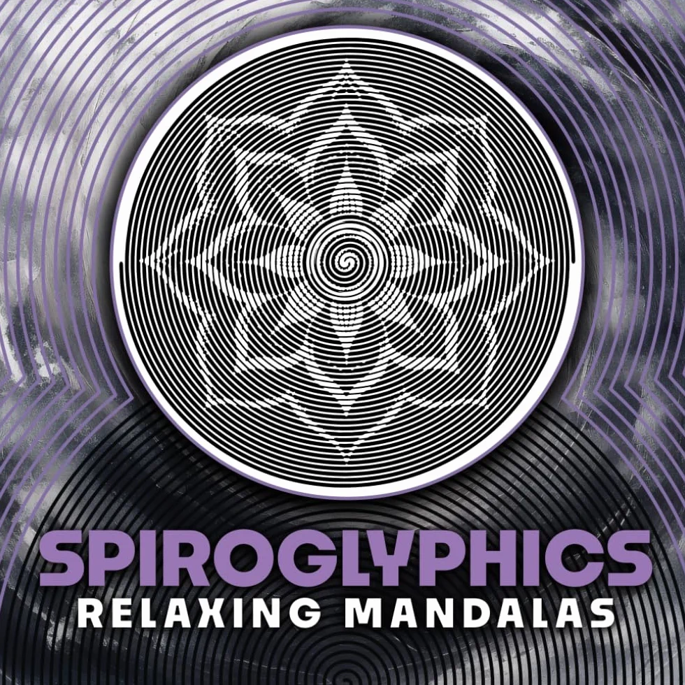 Spiroglyphics: Relaxing Mandalas Coloring Book
