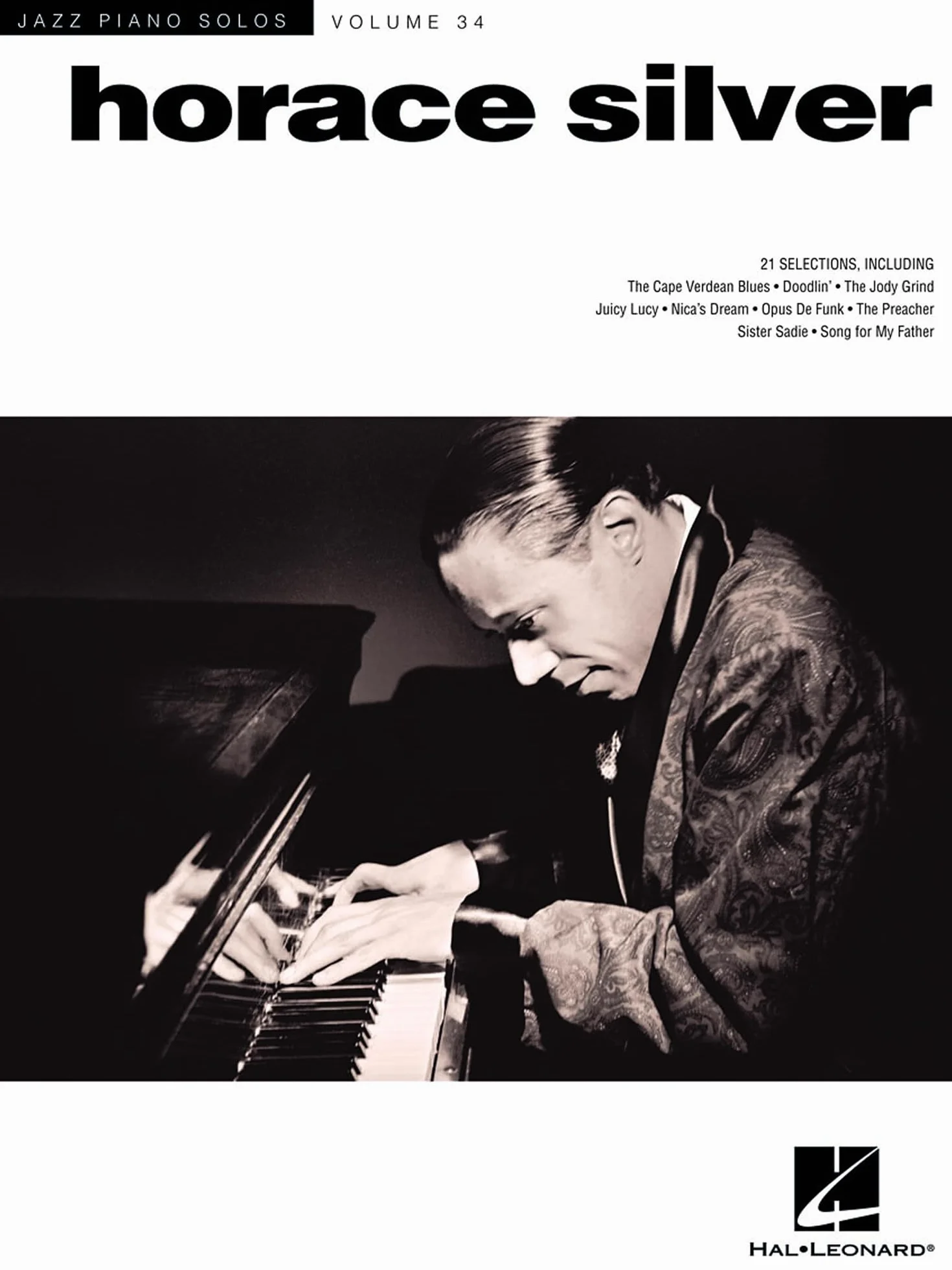Horace silver piano: Jazz Piano Solos Series Volume 34
