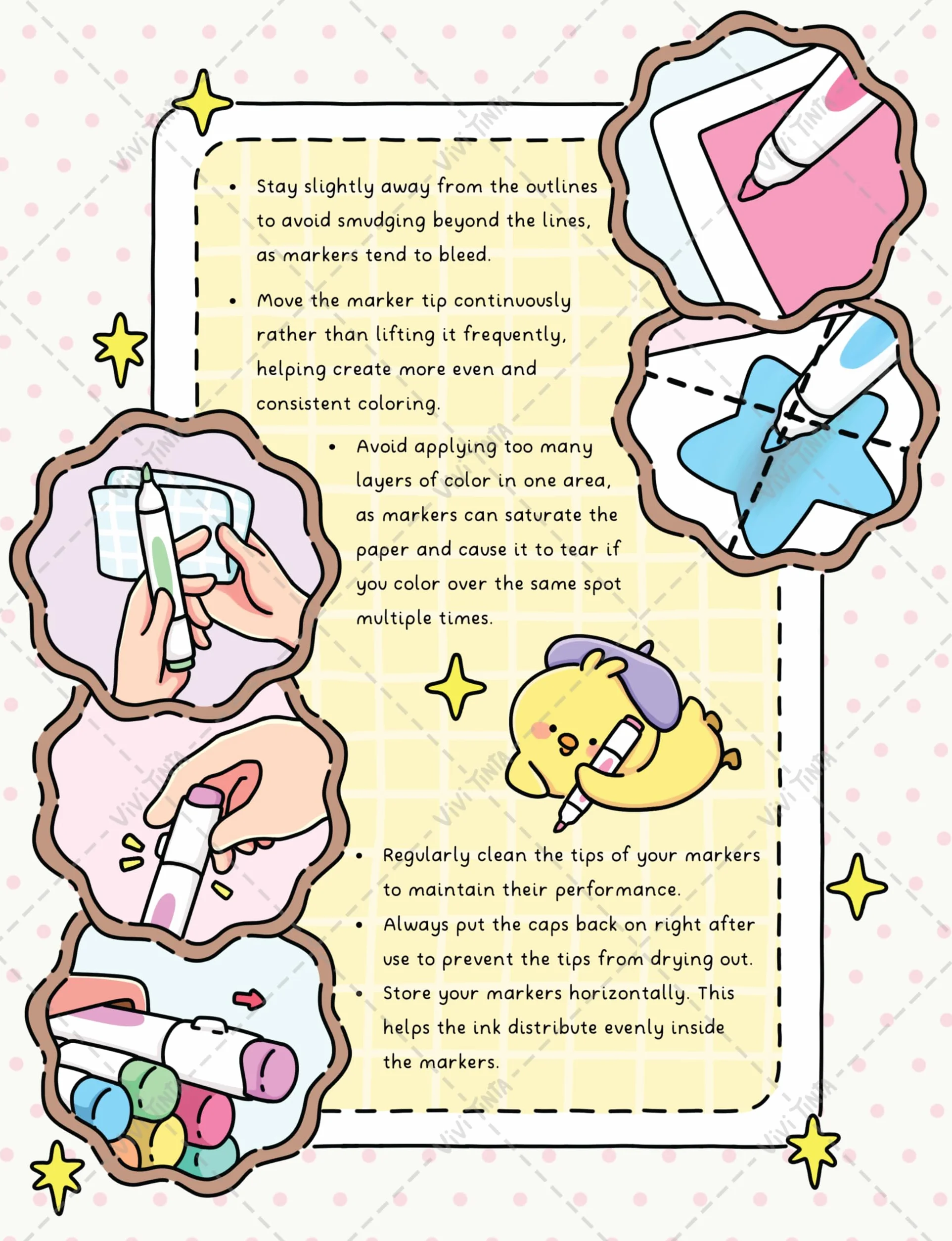 How to Color: Simple Step-by-Step Guide to Coloring Patterns, Textures, Shading, and Blending