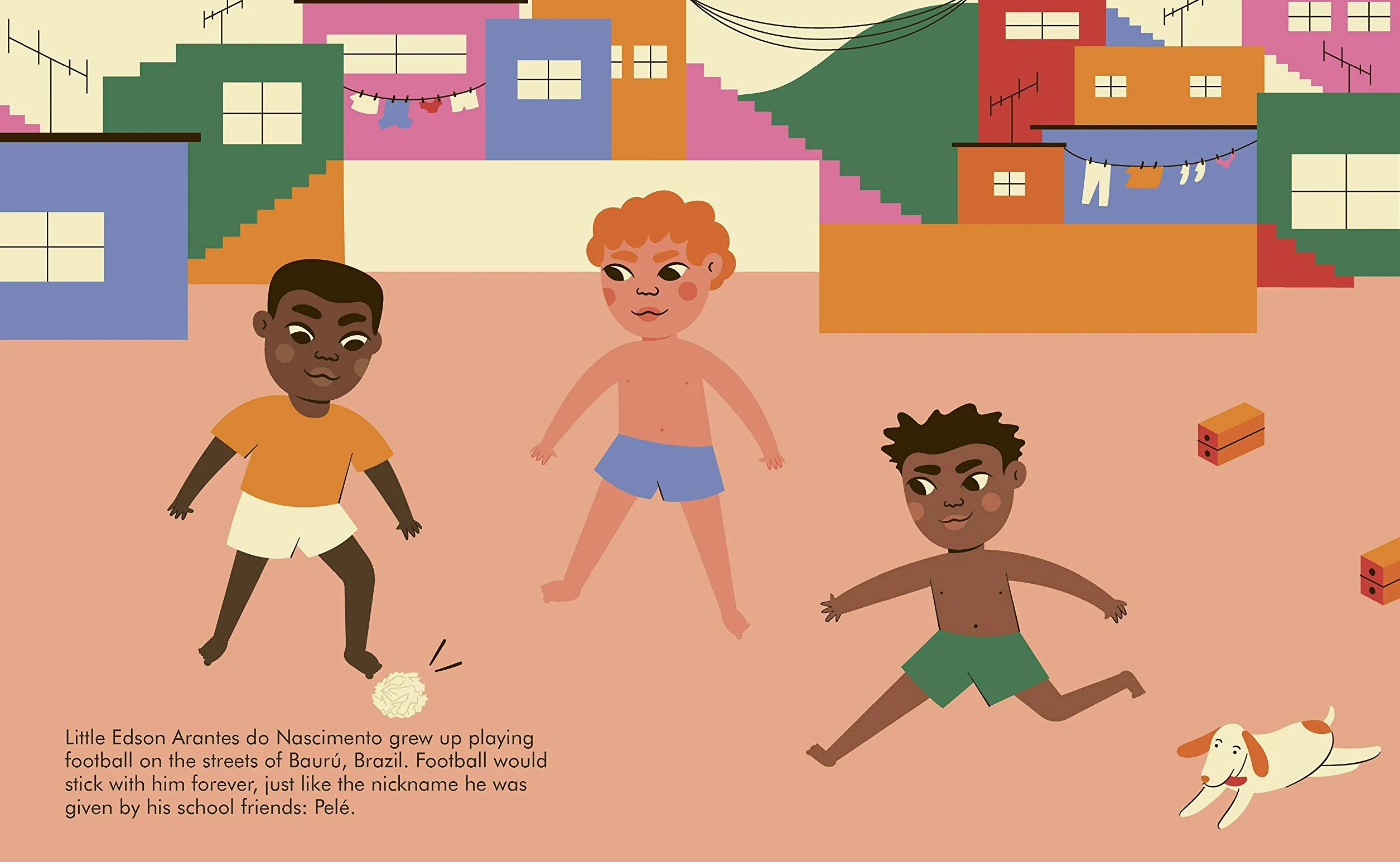 Little People Big Dreams Pele /anglais: Volume 46