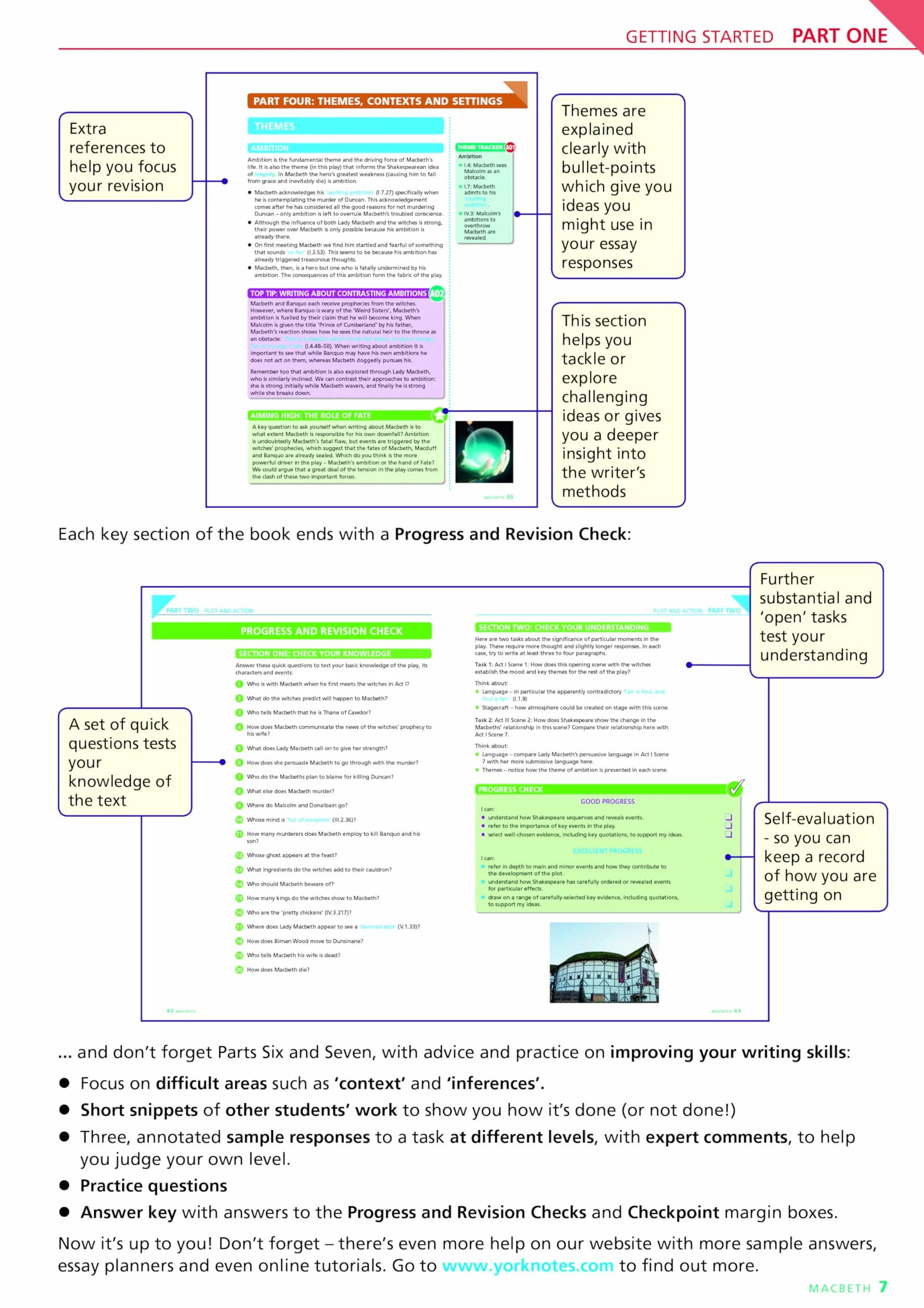 Macbeth York Notes GCSE English Literature Study Guide 2026 2027 Exams