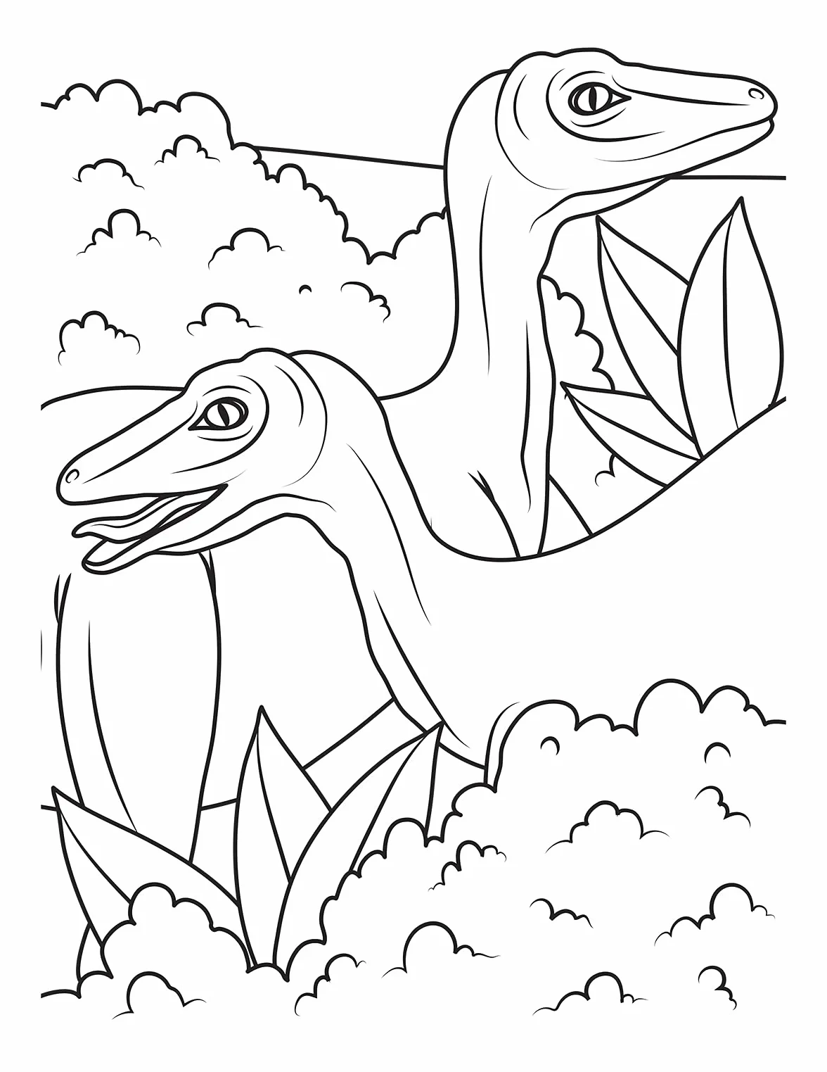 Dinosaur Coloring Book for Kids Ages 4-8: Prehistoric Dino Colouring for Boys & Girls