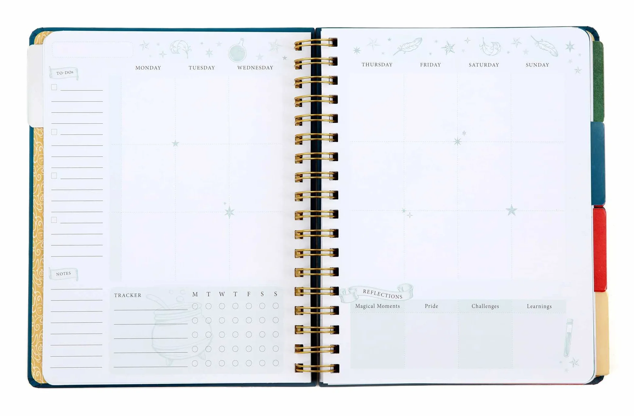 Harry Potter: Spells and Potions 12-Month Undated Planner: (Harry Potter School Planner School, Harry Potter Gift, Harry Potter Stationery, Undated Planner)