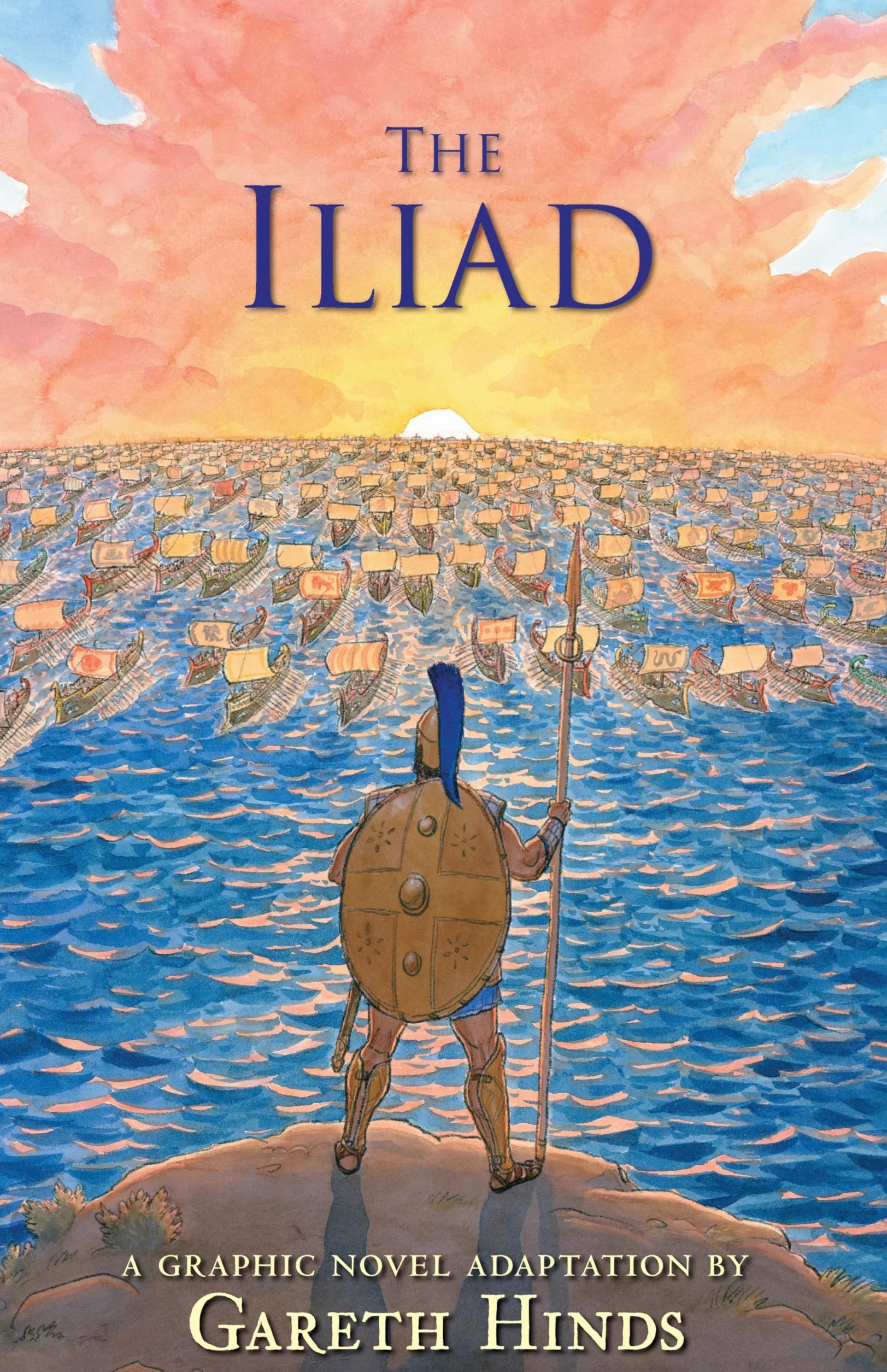 The Iliad: Homer's exciting ancient Greek myth told in pacy full-colour graphic novel form for YA readers