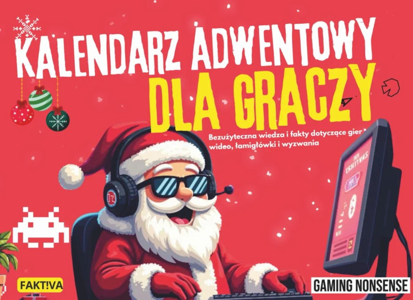 Kalendarz Adwentowy Dla Graczy: Bezużyteczna wiedza, fakty, łamigłówki i wyzwania