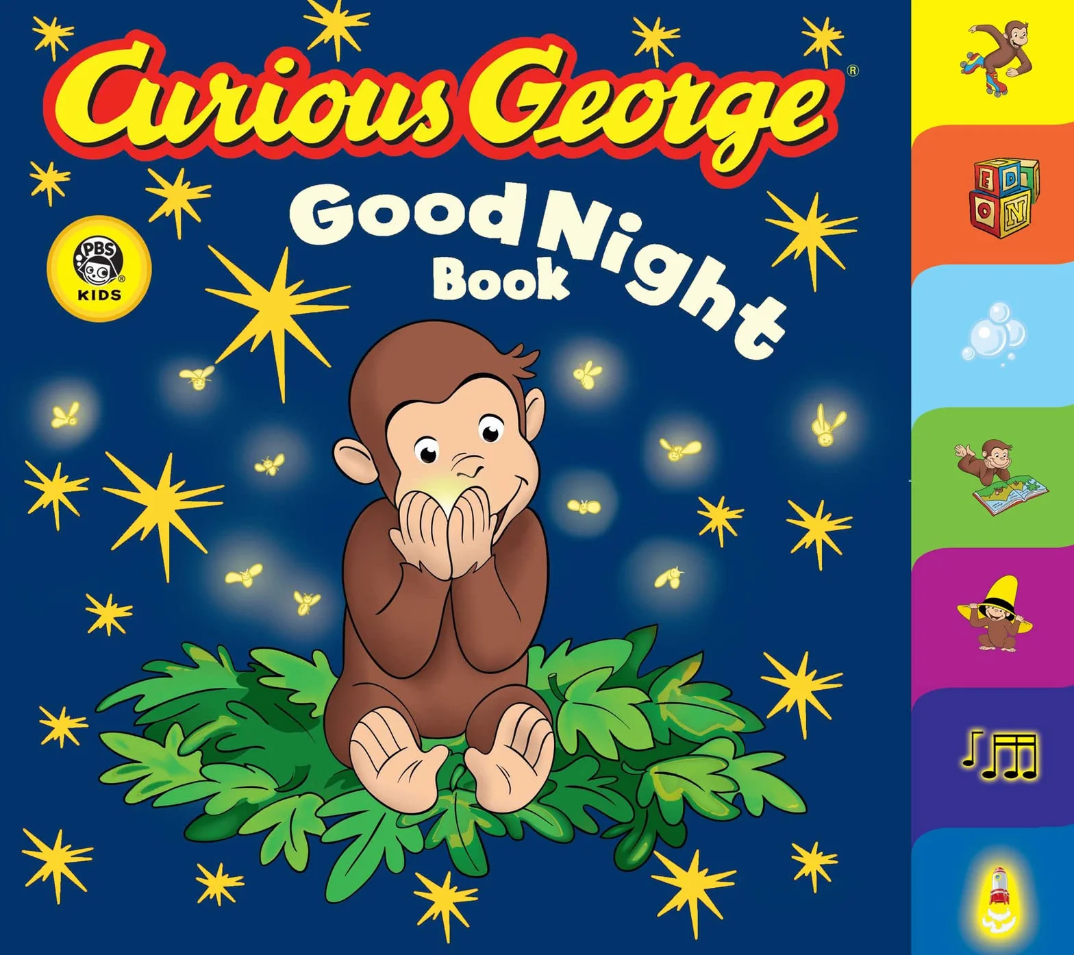 Curious George Good Night Tabbed Board Book