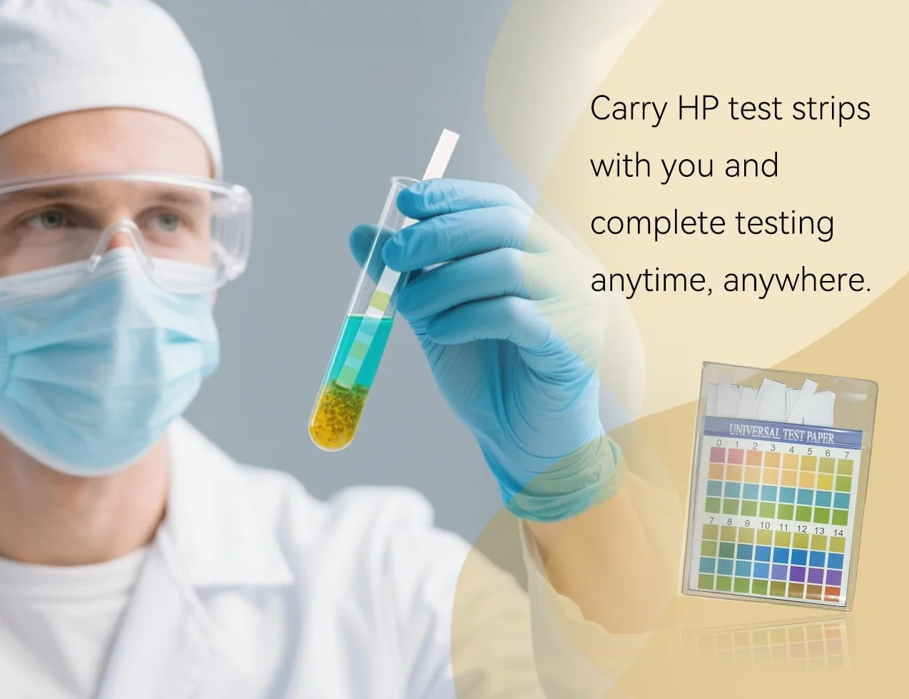 100 sztuk pasków testowych PH, papier lakmusowy na bazie kwasu, zakres pomiarowy (paski pomiarowe pH 0-14), do zastosowania w domu, akwariach, laboratoriach, moczu, wodzie pitnej