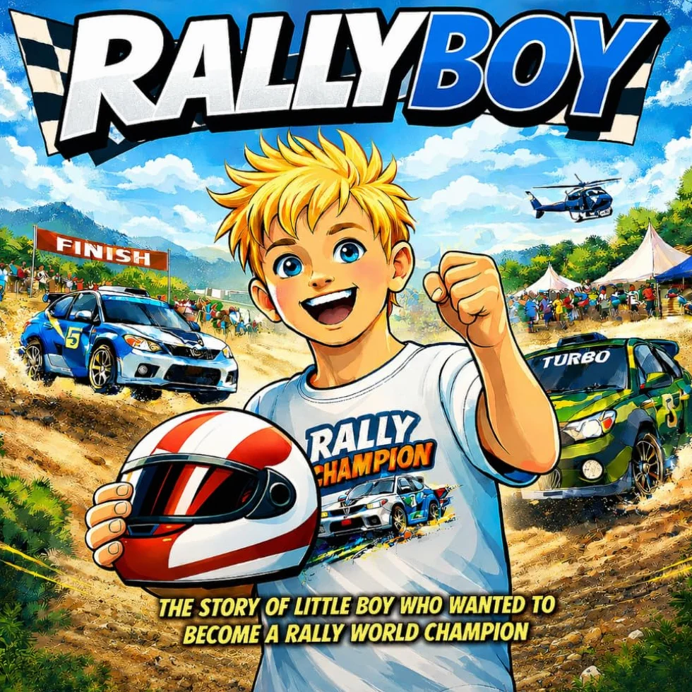 RallyBoy Children's Rally Adventure Comic Book